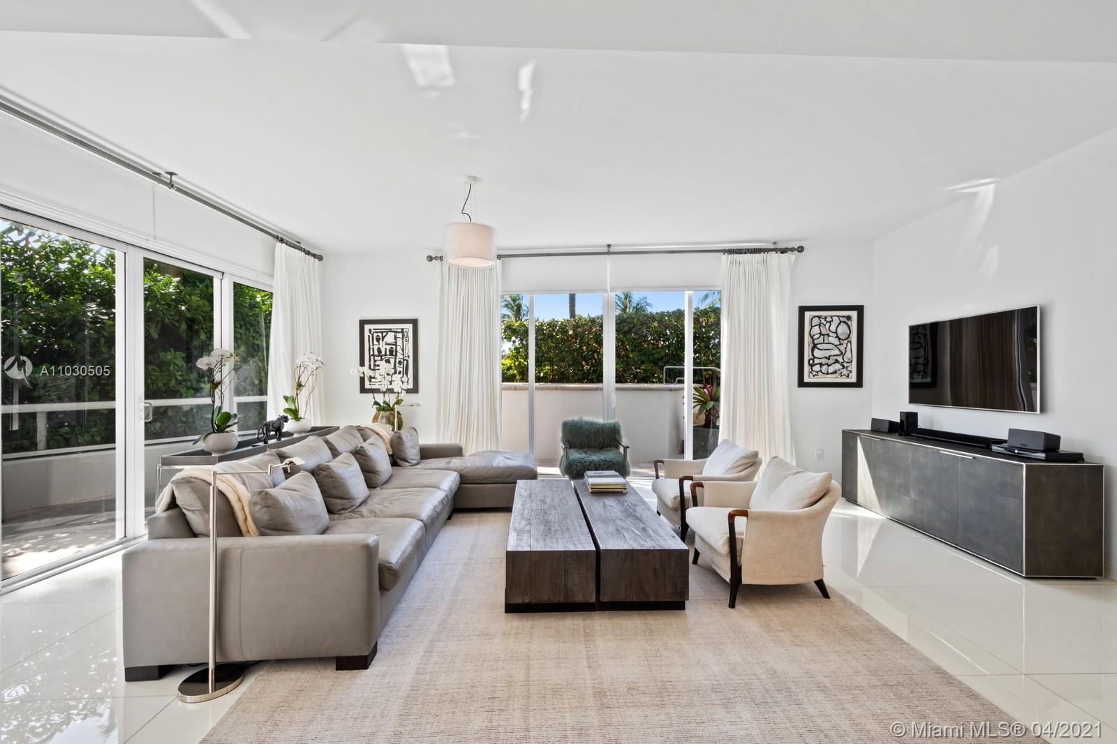 This rarely available Continuum townhouse rises up to three levels of ultra luxury living, in the most exclusive waterfront community in South Point.
With immaculate maintenance and top security, this service oriented Condominium complex, let's you enjoy life to the fullest.
Enjoy natural light, high ceilings and water views from every room, a private pool with 2,300 share feet of outdoor terraces that include a roof top sky lounge, two parking spaces and valet at your fingertips.
Upgraded woodwork, doors and interior details are pleasing to all your senses and is ready to move in right away. Brownstone Grace, Miami Beach views:) Call today!