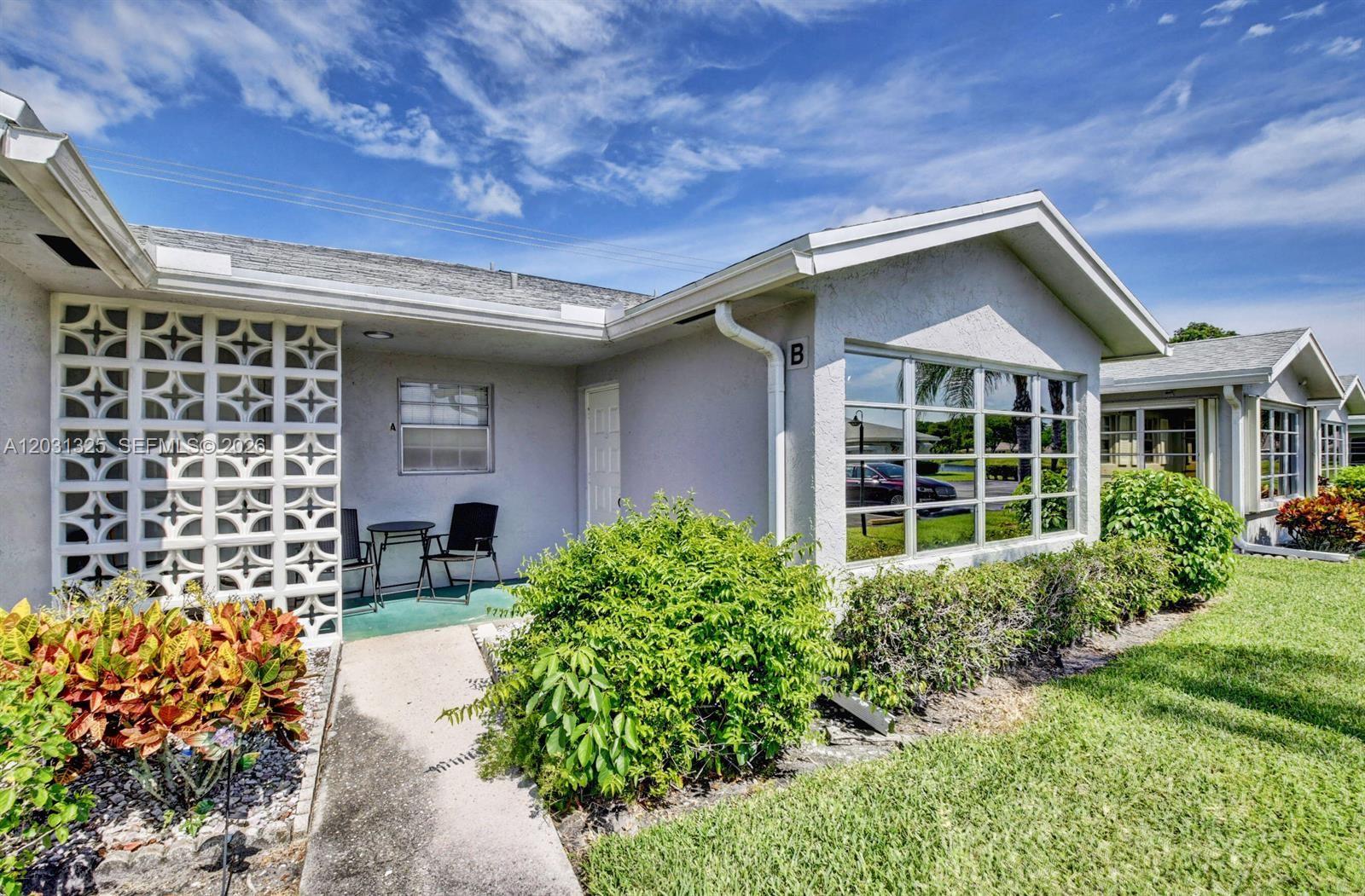 Seller Contribution at closing $5,000.00  - Light, Bright, and Spacious Villa in High Point Section 2 – Delray Beach Gem! Discover the Florida lifestyle in this beautifully maintained villa, located in the highly desirable High Point Section 2 community of Delray Beach. This spacious open-concept home features a large owner’s suite with a full en-suite bath and a built-in home office—perfect for comfort and productivity. You'll love the cheerful Florida room, ideal for lounging, dining, or entertaining guests in style. Enjoy incredible amenities including a serene lakeside pool, tennis and pickleball courts, game areas, a clubhouse, and an exercise room. Just 10 minutes from vibrant downtown Delray and its amazing restaurants, boutique shopping, and world-famous beaches. This is your perfect year-round escape or seasonal retreat!
