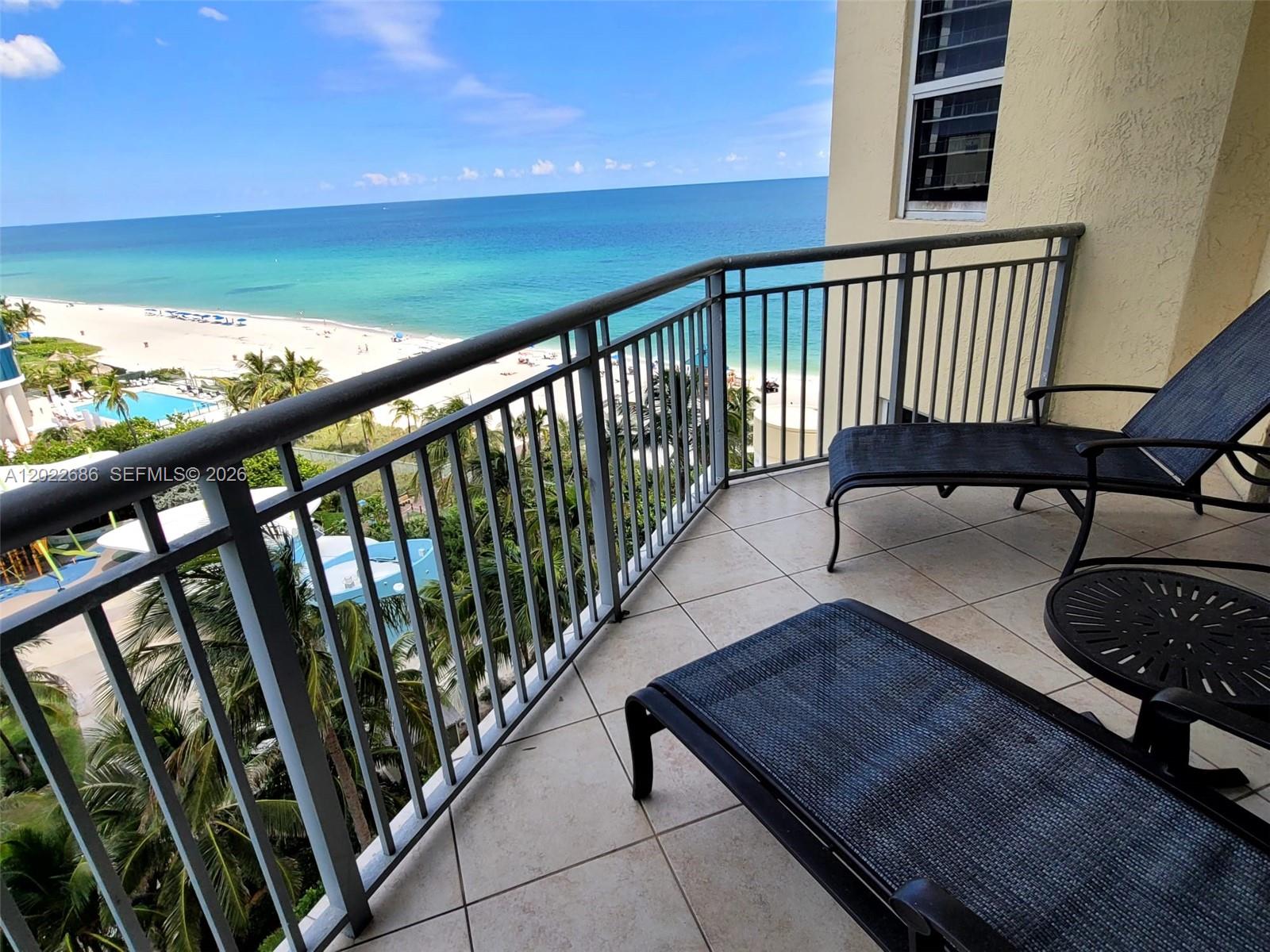 Experience breathtaking, unobstructed oceanfront and Samson Park views from this highly desirable 07-line residence in the heart of Sunny Isles Beach. A perfect vacation home and exceptional investment opportunity, this unique property features two units in one, including a detached studio that can be rented separately for maximum flexibility and income potential. Currently enrolled in the hotel program with hotel furnishings included, the unit can also be independently rented by the owner. The spacious and functional floor plan is filled with natural light through floor-to-ceiling balcony windows, a remodeled kitchen with new stainless steel appliances, a remodeled bathroom, a new washer & dryer, popcorn ceiling was removed & new ceiling lights! Additional highlights include an owner’s closet. Located at Ocean Point Beach Club, residents enjoy unbeatable convenience just steps from grocery stores, restaurants, banks, shopping, and parks. Resort-style amenities include: Grand lobby with bar and restaurant, Beauty salon, and spa, Fitness center with sauna, Oceanfront pool with two Jacuzzis, Pool bar, and beach service. The condo fee includes all utilities: electricity, water, cable, and internet. Priced to sell quickly — don’t miss this incredible opportunity to own in one of South Florida’s most sought-after beachfront destinations.