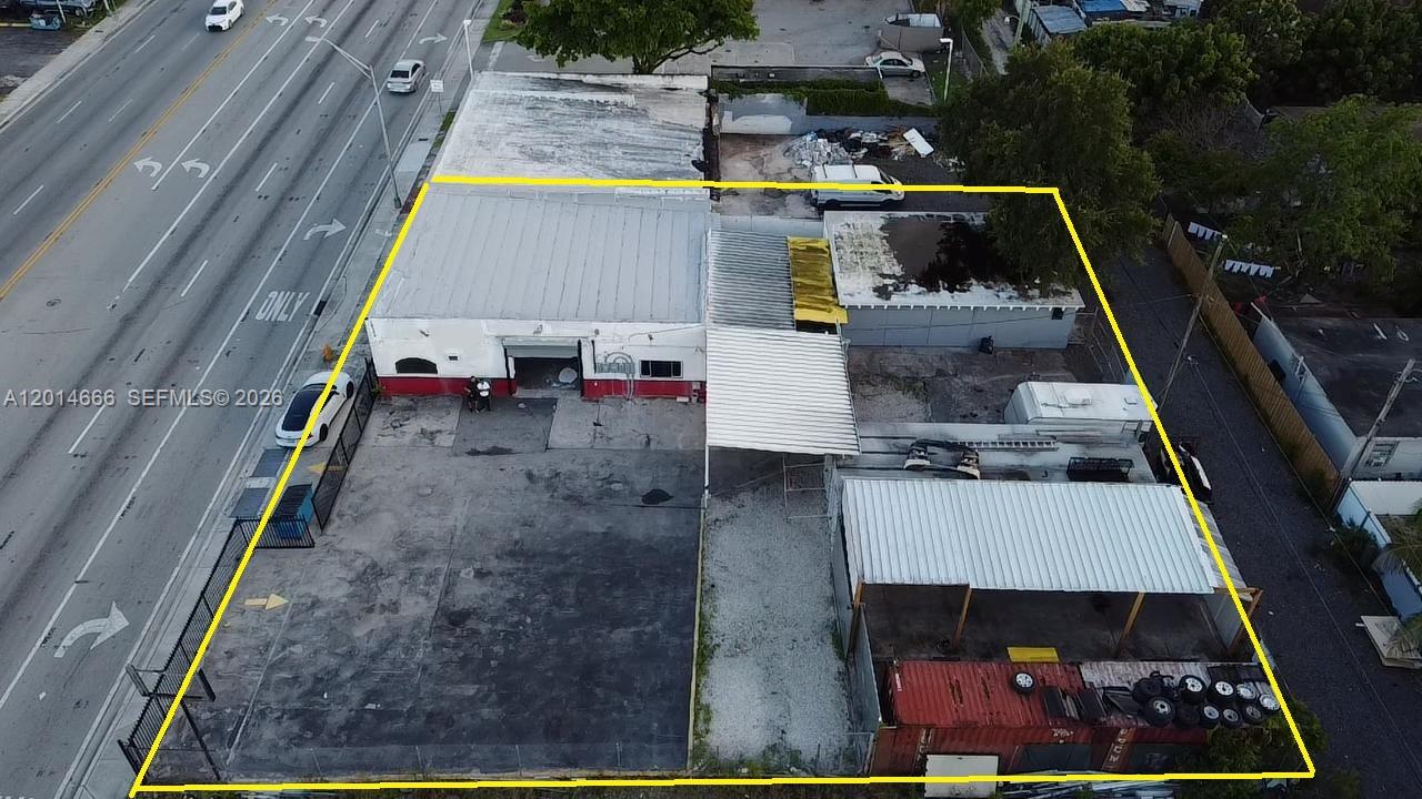 Rare commercial/industrial opportunity on highly traveled NW 27th Ave, a major Miami corridor with excellent daily exposure and strong business visibility. This approximately 12,000 SF property offers gated access, open/paved yard space, and existing structures that may support office, service, storage, fleet parking, contractor use, automotive-related operations, equipment staging, or similar commercial uses, subject to zoning and municipal approvals.

Priced attractively for the corridor, this property represents a strong opportunity for an owner-user, investor, or strategic buyer seeking frontage, visibility, and operational flexibility in a high-traffic location. Limited comparable availability in the immediate area makes this a compelling acquisition opportunity, especially with the potential to discuss an assemblage with adjacent lots for a larger commercial footprint and future upside.

Property is sold as-is. Buyer must verify zoning, permitted uses, lot size, building condition, measurements, and all municipal requirements.
