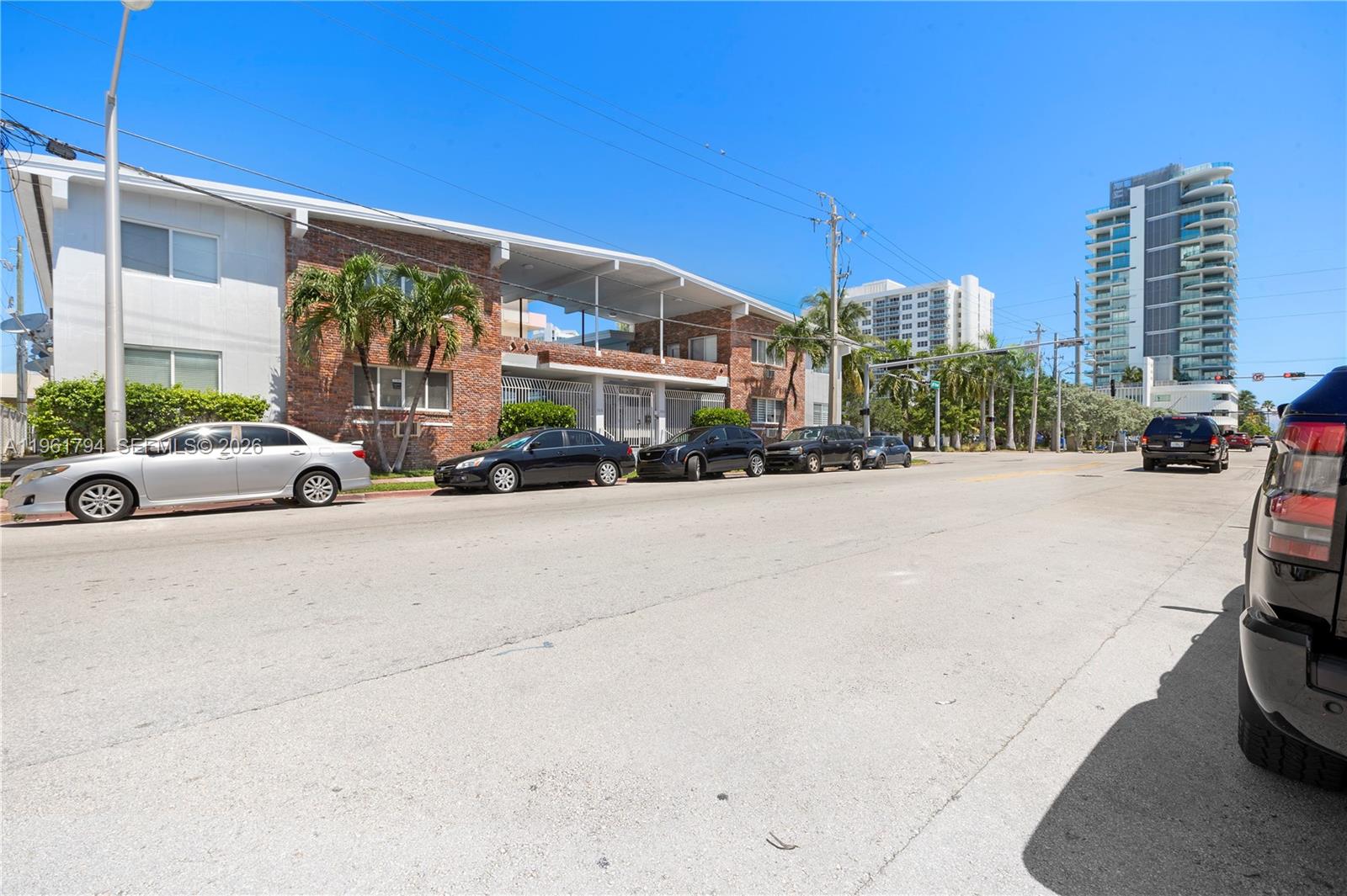 Spacious and very bright 1-bedroom, 1-bathroom corner unit, high-impact windows, gated community with pool, just step to the beach. Great location! Enjoy the convenience of walking to the nearest grocery store, restaurants, and shops. Unit is tenant occupied until January 22, 2026