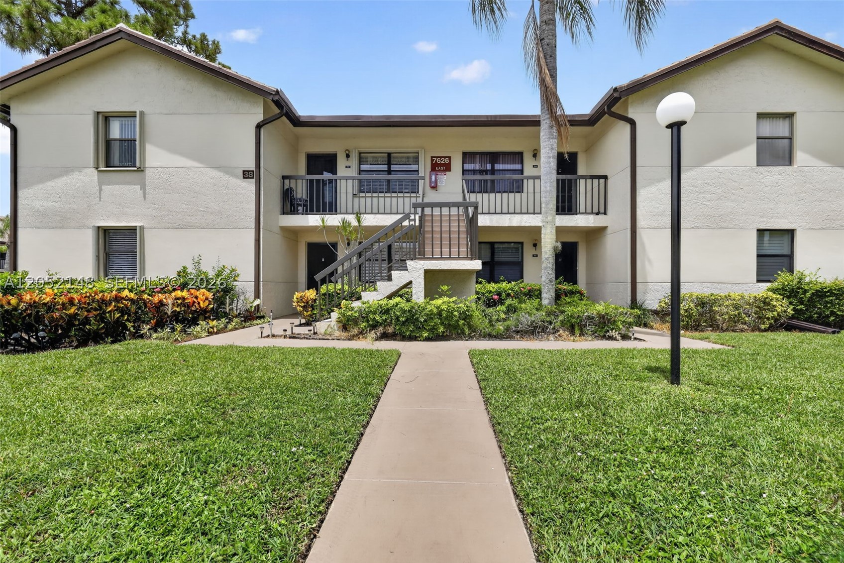 Welcome to this charming 2-bedroom, 2-bath condominium located in Lake Lucerne Community! This well-maintained unit features a full kitchen with all appliances included, a spacious primary suite with a shower, and a second bathroom with a tub for added convenience. Enjoy the comfort of an in-unit washer and dryer and a functional layout designed for easy living. Residents of Lake Lucerne enjoy access to a community pool, tennis courts, and beautifully maintained grounds. Conveniently located near the Florida Turnpike, shopping, dining, and everyday essentials, this unit offers the perfect combination of comfort, convenience, and active adult living.