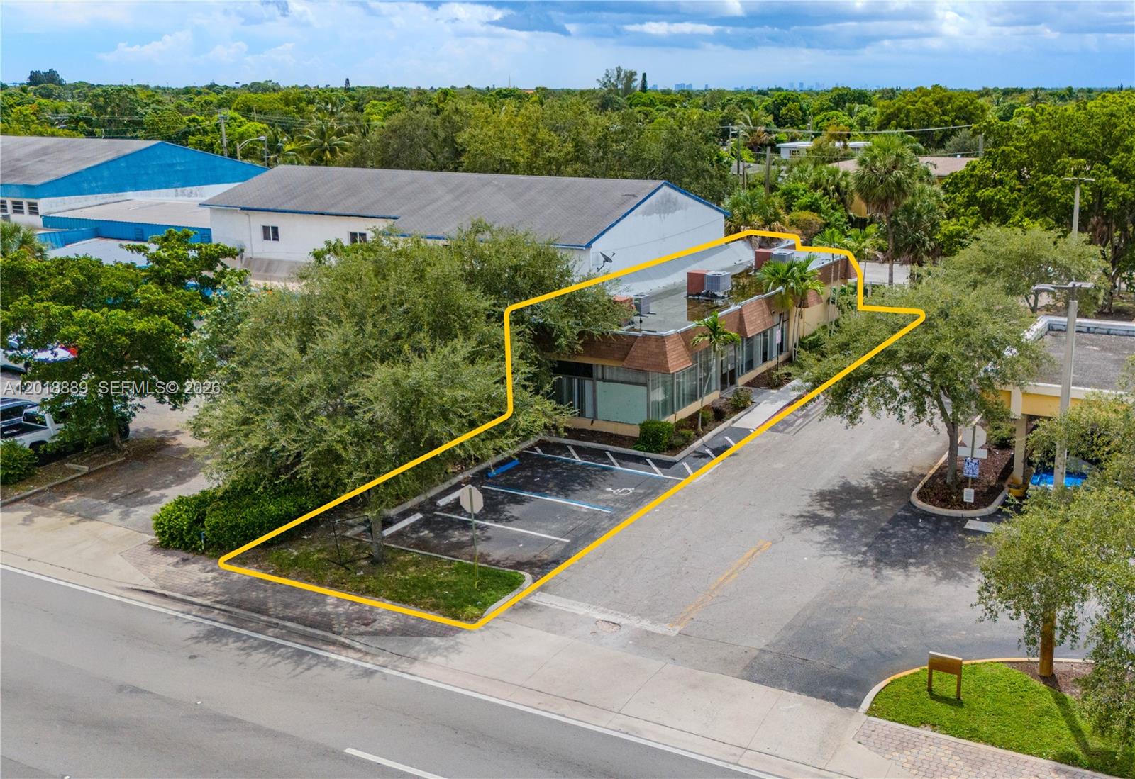 Situated at an extremely high-traffic location, this property offers unmatched exposure at nearly 100,000 AADT, surrounded by a hybrid mix of national retailers, local businesses, and municipal buildings. The property combines convenience with functionality, featuring on-site and shared parking for 12 vehicles, a security system, a newer HVAC system, and a recently updated roof.

Zoned B-HC (Gateway Hybrid Commercial District), the building supports a wide variety of retail, office, and service-oriented uses — making it the perfect fit for an ambitious end-user or small business owner. With strong fundamentals already in place and a full value-add opportunity for customization, this asset offers both immediate usability and long-term upside.