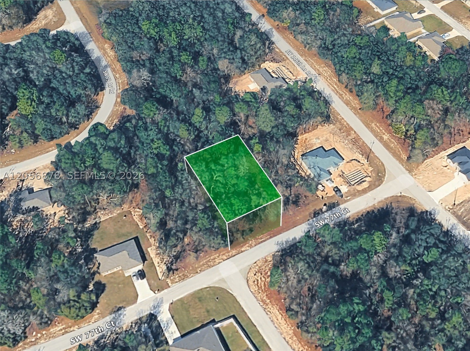One of the most competitively priced lots in Marion Oaks for its size and location! This **0.24-acre residential lot, approximately 85 x 125 feet**, offers a desirable near-corner setting along a gentle bend in the road. The property has not been cleared, allowing the future owner to design the site to fit their plans. A newly paved blacktop road provides excellent access, and established neighbors on both sides may make connecting electricity to the lot more convenient.
Ideal for a builder looking for a future homesite or a buy-and-hold investor seeking land in the growing Marion Oaks area. Zoned **R-1 Residential**, with potential uses including a house, mobile home, boat, trailer, or RV, subject to Marion County requirements and restrictions. Conveniently located approximately **10–15 minutes from I-75**, with continued growth in nearby shopping, restaurants, services, and new construction as more residents move into the area. The 2025 property taxes were only **$302.51**.
**Cash or seller financing only. Attractive seller-financing terms available with 25% down.** Buyer and buyer’s agent to verify zoning, permitted uses, utilities, dimensions, flood zone, road access, and all building requirements with Marion County.