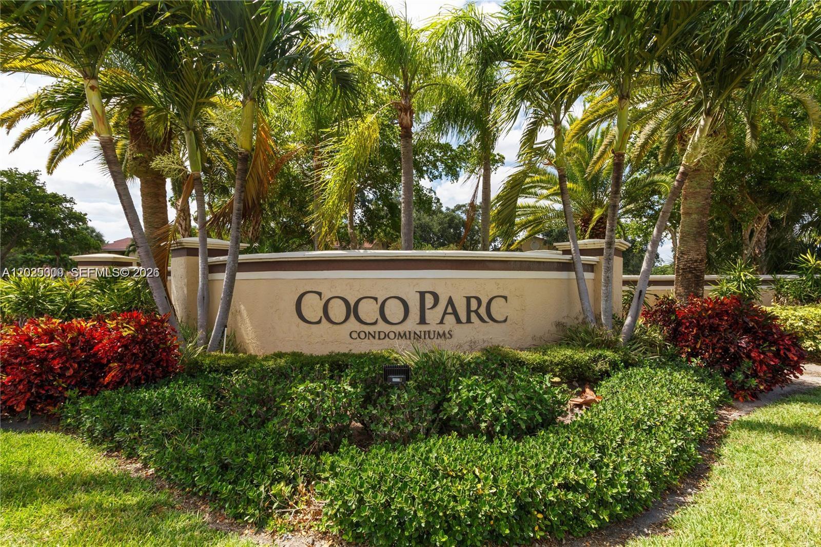 Great opportunity to own a 1 bedroom, 1 bathroom condo in the desirable Coco Parc community in Coconut Creek. This well-located unit offers a comfortable and functional layout with a spacious living area, full kitchen, Coco Parc offering swimming pool, fitness center, clubhouse, tennis court, BBQ area, guest parking, and common recreational spaces. The community also offers a convenient central Broward County location close to shopping, dining, parks, schools, major roads, and everyday conveniences. Unit is rented until July 31th 2026 for $1,590. Monthly