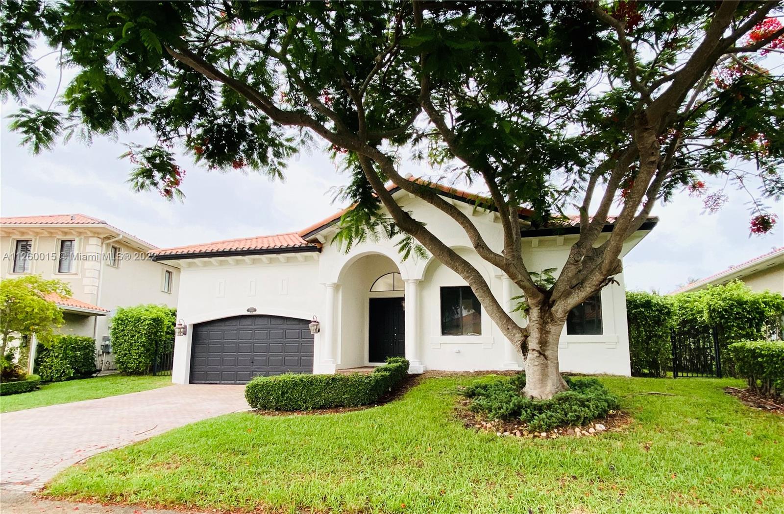 Completely remodeled! Spacious 4/3.5 Furnished Bergamo model FULL of upgrades! Marbles floors throughout. Gorgeous chandeliers, 12" high ceilings. All bathrooms have been upgraded. Oversize patio. In the prestigious community of Cutler Cay. HOA includes 24/7 guardhouse/security, U verse TV, alarm monitoring, and internet. Beautiful Clubhouse with full GYM, heated pool, playground, tennis, basketball courts... Resort living-style! Very easy to show! Call Sarai Granda.