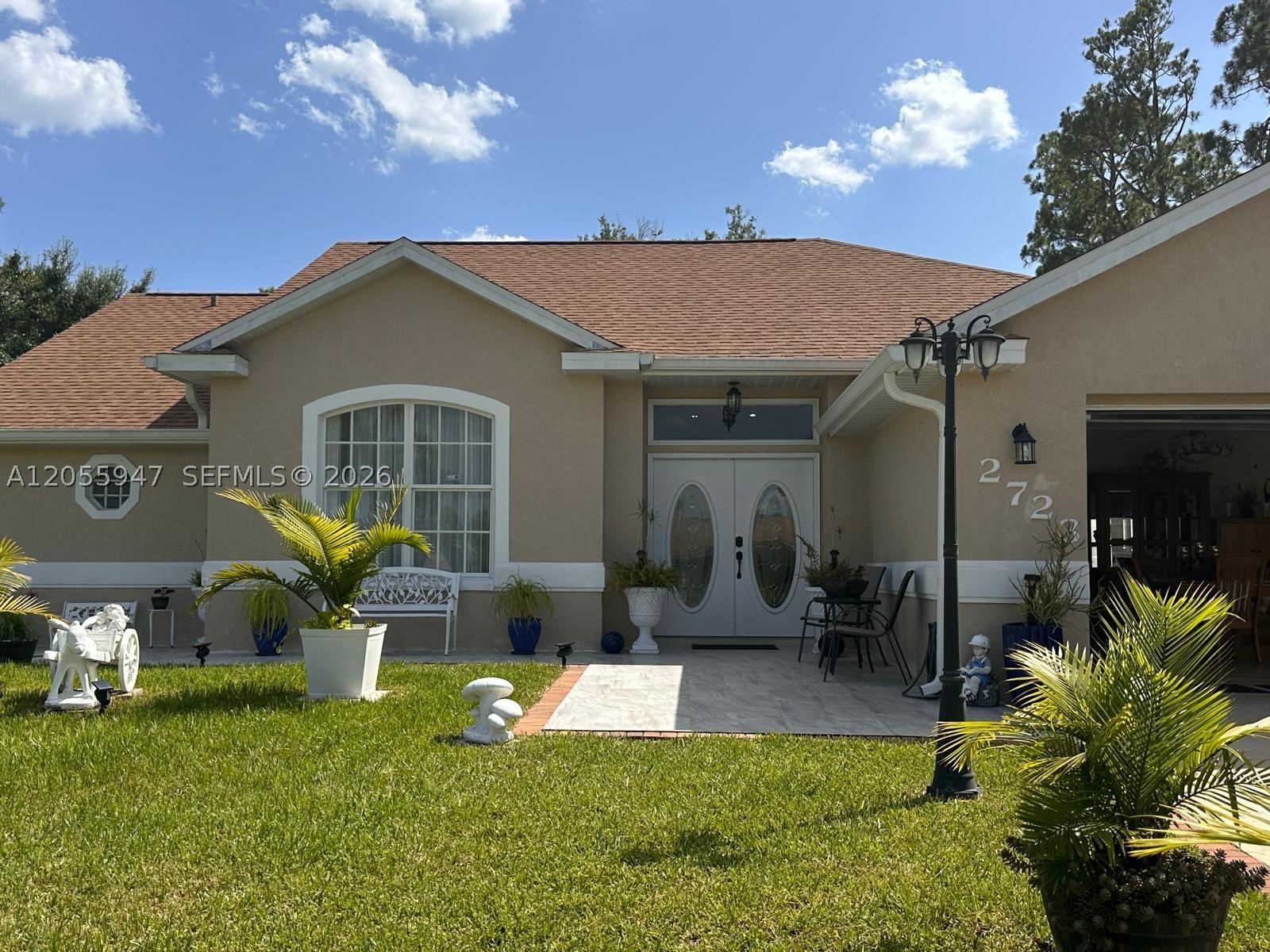 Discover this exceptional property in the City of Sebring, Florida, offering flexible living spaces and outstanding outdoor amenities. This Beautifully maintained and move-in ready 3-bedroom, 2-bath home offering 2,074 sq. ft. of living space on a spacious 0.31-acre corner lot (13,503 sq. ft.). The interior features a massive 20x17 primary suite, complete with a large walk-in closet, a double-sink vanity, an enclosed shower, and a relaxing soaking tub?. The living , kitchen, dinig areas are really huge and spacius adding a beautifull florida room taht invite you to stay and relax with family and friends. This inviting home features a new roof (2023) and multiple living and entertaining areas, providing the perfect blend of comfort and functionality?.
The generous corner lot offers added privacy and plenty of outdoor space for gardening, recreation, or future enhancements. Enhancing the home's versatility, the climate-controlled two-car garage features finished flooring, making it an ideal space for a home office, gym, or additional recreation area. The outdoor living space boasts an expansive wraparound terrace equipped with ceiling fans for year-round comfort. Additionally, a large container serves as a dedicated storage unit with a  bathroom, while its rooftop has been transformed into a functional upper balcony. 
This unique property combines functionality, flexibility, and outdoor living, making it an excellent opportunity for homeowners, hobbyists, or anyone seeking additional usable space in a peaceful Sebring location.