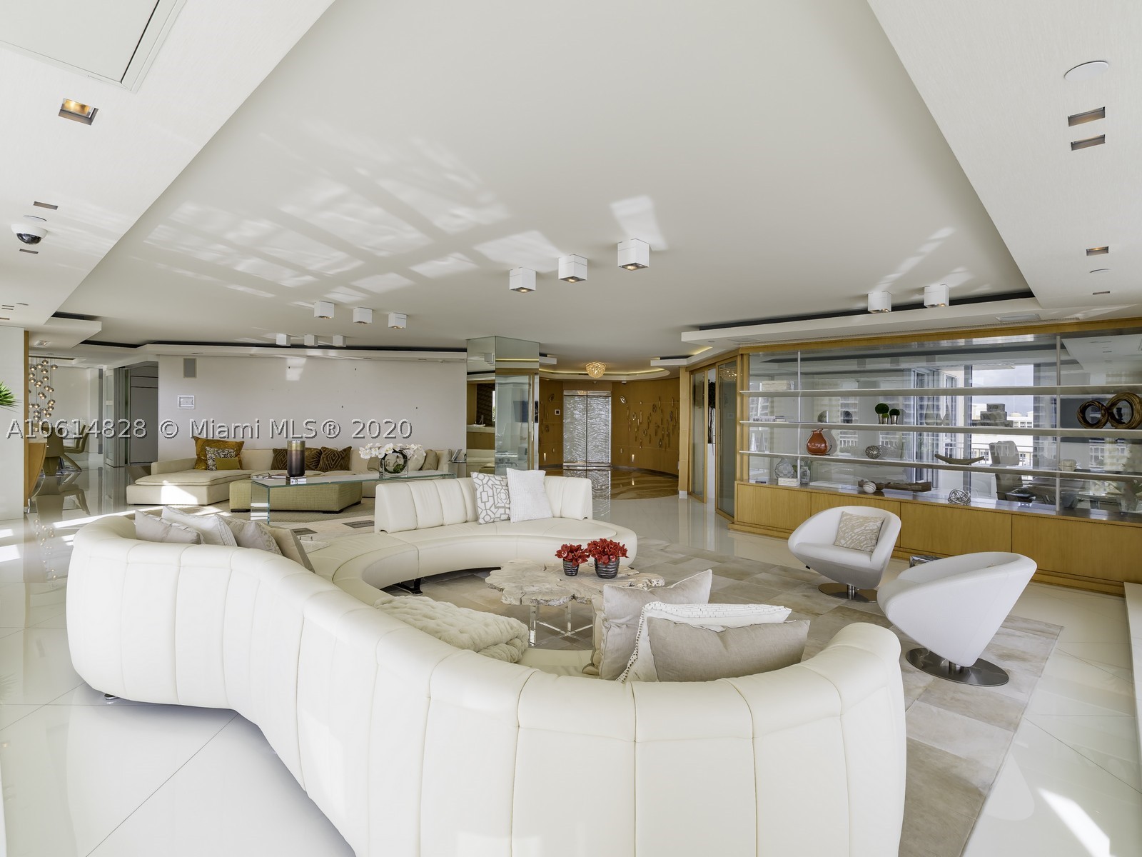 Indulge in the very best that Key Biscayne has to offer! This superb Ocean Tower corner unit sits right on the beach with spectacular unobstructed ocean views and breathtaking panoramic skyline views of the Miami and Miami Beach. An artful masterpiece decorated to perfection, this very spacious 5,200 Sq. Ft. home offers 4 bedrooms plus staff quarter, includes 24 Hr. private concierge, wine cellar, fur storage exclusive and so much more. The Ocean Club is resort style family living with a private Beach Club, poolside restaurants, fitness center, spa & beauty salon, Tennis club & more! Contact us today for a private appointment.
