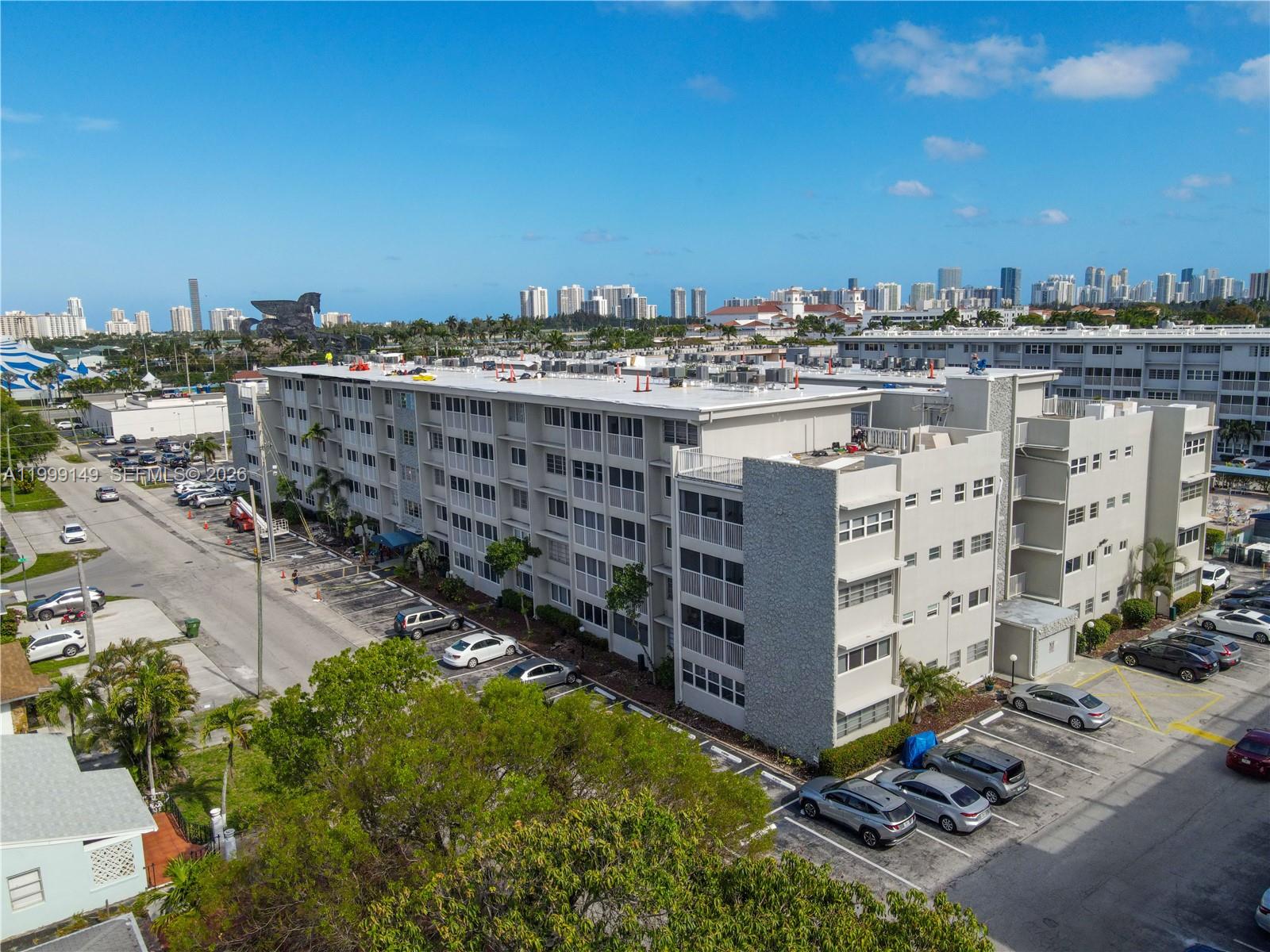 Beautiful and spacious apartment for sale in Hallandale Beach. Prime location in the area. This bright corner unit features 2 bedrooms and 2 bathrooms with a very spacious layout. Quiet unit with no direct neighboring noise due to its desirable location. Impact windows. Tile flooring throughout. Building amenities include a laundry room on each floor, extra storage space, swimming pool, clubhouse, and more. Cable and water are included in the maintenance fee.
The building is financially solid and maintains reserves, providing added peace of mind. 
 Situated in an active and well-kept 55+ community. Conveniently located just minutes from Gulfstream Park casino and racetrack, the beach, Aventura Mall, and only 15 minutes from Fort Lauderdale Airport.