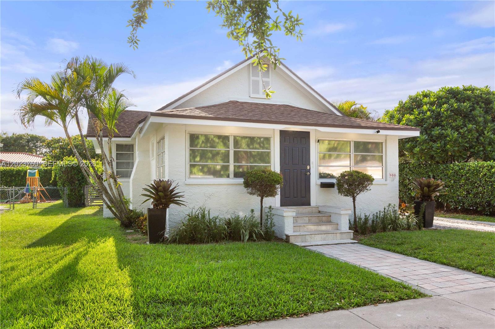 Charming and updated 2 bedroom plus office, 1.5 bath home in the heart of Coral Gables on a quiet tree-lined street. Features spacious living areas, abundant natural light, and seamless indoor/outdoor living with a private backyard perfect for entertaining. Prime location just minutes from dining, shopping, parks, and top-rated schools. Exceptional opportunity in one of Coral Gables’ most desirable neighborhoods.