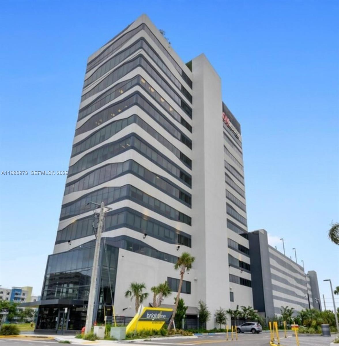 541 SF professional office located in Forum Aventura, ideally positioned next to the Aventura Brightline Station with excellent accessibility to I-95, Biscayne Blvd, and Aventura Mall. The suite features two private offices and a small reception area, making it ideal for professional services such as legal, accounting, consulting, or medical-related users.

The building offers a professional environment with easy and fast tenant approval. Tenants also enjoy access to a beautiful rooftop terrace common area, featuring a garden and pool table, providing a relaxing space to work or meet informally.

Option to expand: Tenant may also lease Unit 610 next door, allowing the spaces to be combined for additional square footage.