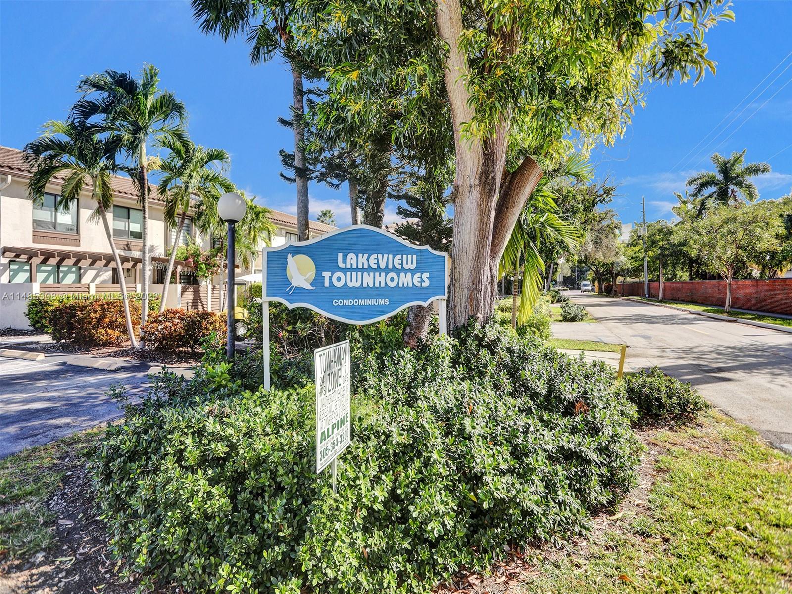 Lakeview Townhomes in Western Eastern Shores! Lowest priced townhome in area.  Unit is in great condition. Community has fully funded reserves.  Roofs were replaced approximately 5 years ago.  Centrally located within 20 minutes from Fort Lauderdale Airport  and Miami International Airport. Across the street from Oleta State National Park.  Minutes from restaurants and supermarket.  Fantastic location.  
Easy to see.