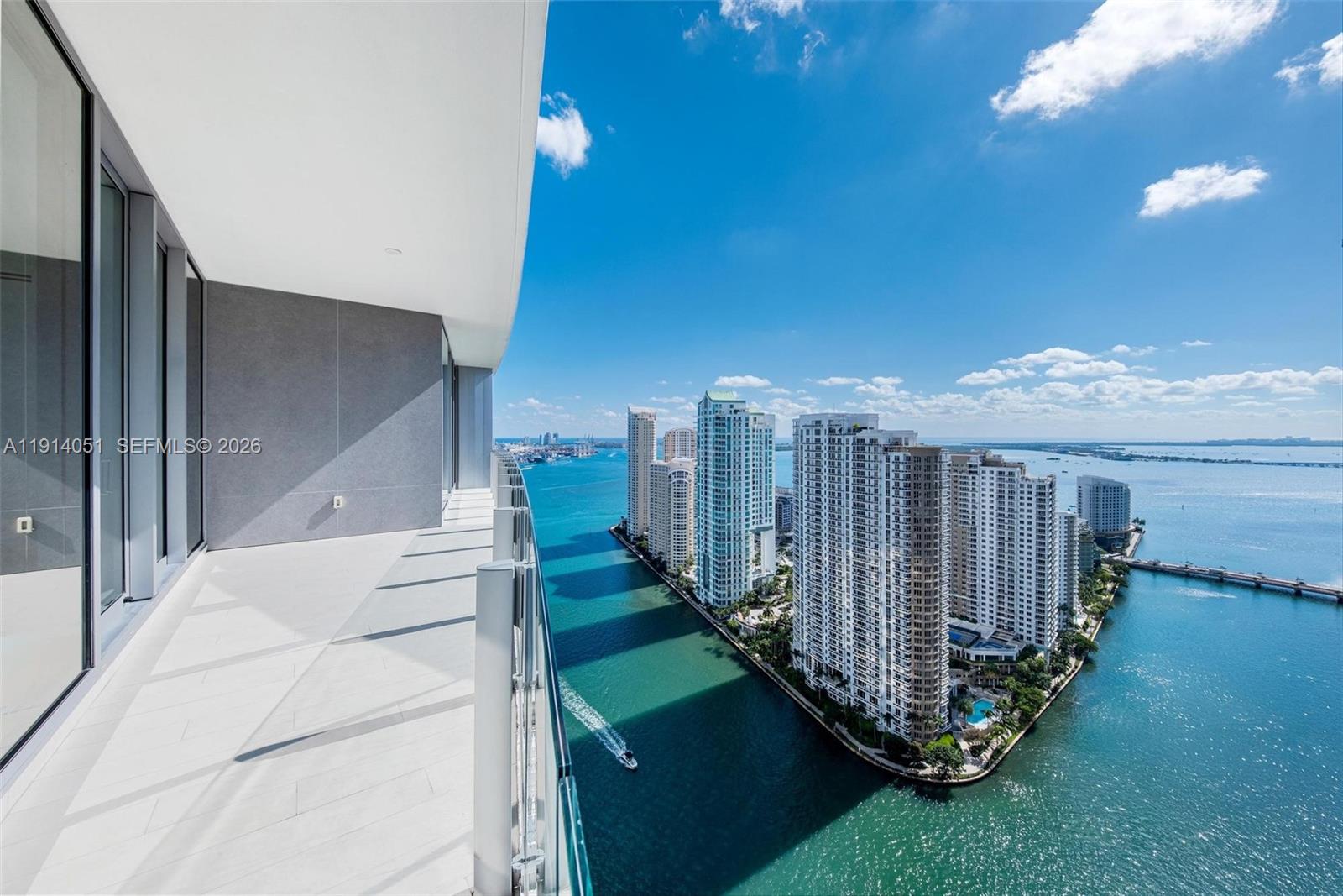 Live the ultimate Miami lifestyle where architecture, luxury, and waterfront magic collide. This remarkable 2 bedroom /2.5 bath at the iconic Aston Martin Residences offers panoramic bay, river, ocean and Miami skyline views through floor-to-ceiling glass. (1317- actual sqft) Enjoy an effortlessly elegant open split floor plan w/natural light throughout, chef-caliber kitchen with premium finishes, marble floors, high ceilings, spa-inspired baths with freestanding tub and rain shower in master, spacious closets, and a private balcony floating above the water. Residents indulge in a full service building with four levels of unmatched amenities - sky pool, wellness spa, two-level fitness center, lounges, virtual golf, art gallery, elite consierge and marina. Located at the edge of Downtown Miami and Brickell.