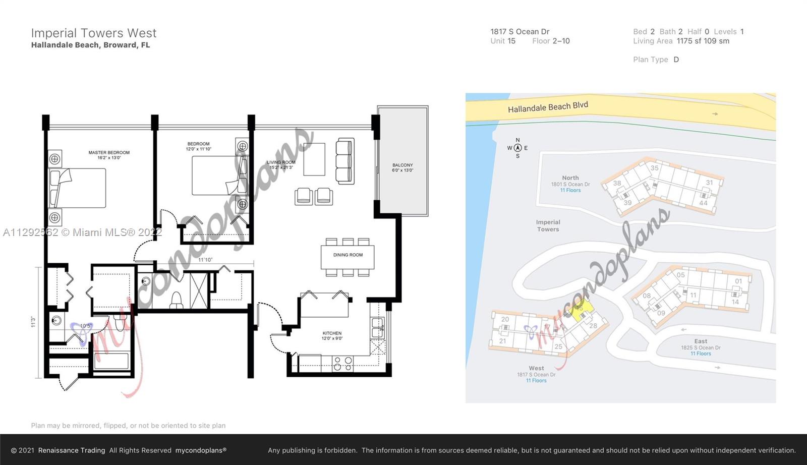 IMPERIAL TOWERS APTS COND - Residential Lease