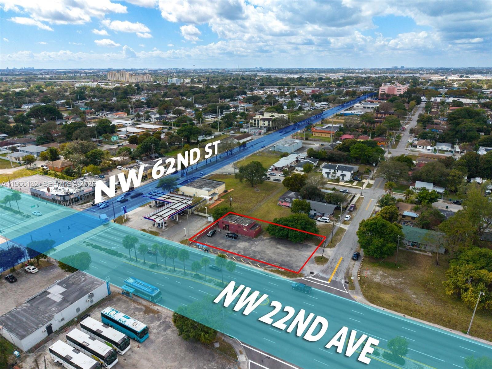Seller financing Available***
Excellent commercial development opportunity located in the heart of Liberty City.  10,800 sq ft retail-zoned lot in a high-traffic Miami corridor. (Currently a 1092 sq. ft. (CBS) retail building) This property presents strong visibility and long-term value for investors or owner-users seeking a flexible retail or service location in Liberty City. 

Zoned BU-2 Special Business Use under Miami-Dade County, the site is suitable for a variety of commercial and retail uses, including neighborhood-serving retail, restaurant, professional service offices, and other general business operations that support urban commercial activity. The zoning permits redevelopment for larger retail or mixed commercial/residential use.

Positioned for impact and growth, this property is an ideal acquisition for retail development, business headquarters or build-to-suit commercial projects. Strategically priced to sell.