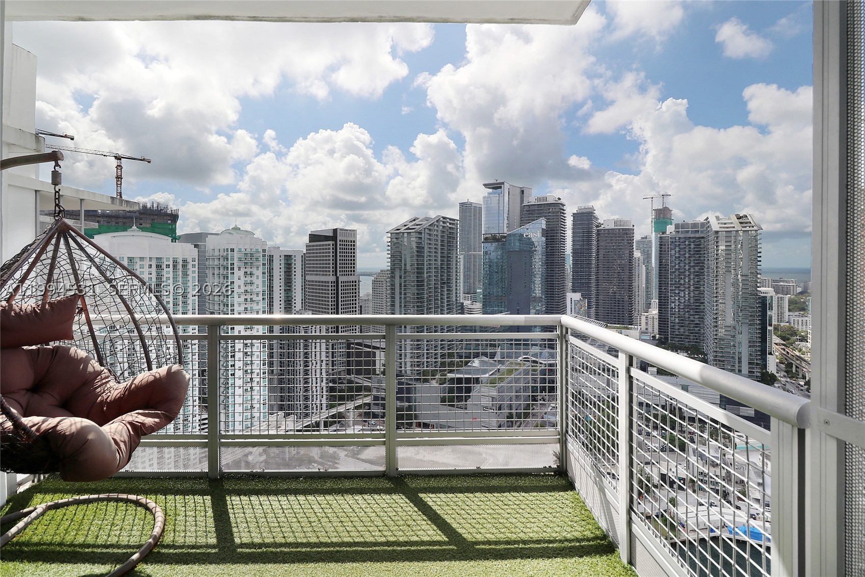 PRICE REDUCTION ALERT
Opportunity to own the highest penthouse line at WIND BRICKELL,NOW AVAILABLE
This 1 Bed/1 Bath residence offering 740 Sq ft of well-designed living space with panoramic views of the Brickell skyline, Biscayne Bay, and the Miami River from every room and your private balcony. 
The open living and dining area connects to a dedicated multimedia space, ideal for a home office or entertainment room. Ceramic floors throughout and a layout that captures natural light all day. 
Wind Brickell offers resort-style amenities: two pools, jacuzzi, sauna, steam room, two-story fitness center, racquetball court, game room, sports lounge, screening room, party room, and children's playroom. One assigned covered parking space included. This penthouse sits next to the future site of Faena Residences, one of Miami's most anticipated architectural landmarks. A project of that scale will strengthen property values, elevate the surrounding community, and drive long-term appreciation for neighboring residences. Wind residents will enjoy an iconic building as a neighbor while this penthouse retains its skyline views. Steps from Brickell City Centre, dining, and nightlife. Unit is rented until Jun 2027.