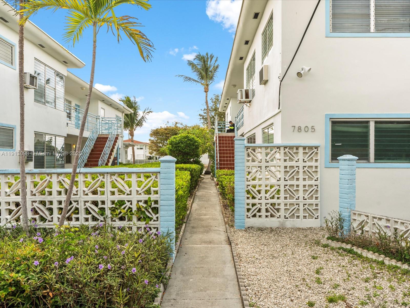 Two beautifully situated waterfront buildings on the Tatum Waterway in Biscayne Point, directly across from Crespi Park, offer a rare chance to own a prime piece of Miami Beach real estate. Together, the properties feature a total of 12 units with a versatile mix of floor plans. At 7805, you’ll find two studios, two 1bedroom/1bath, and two spacious 3bedroom/2bath residences. At 7815, the offerings include one 1bedroom/1bath, one 1bedroom plus den/1bath, three 2bedroom/2bath, and one 2bedroom plus den/2bath. Both buildings boast newer roofs, with recertification currently underway. Perfectly positioned just minutes from the beach and Bal Harbour, and surrounded by vibrant dining, shopping, and entertainment.