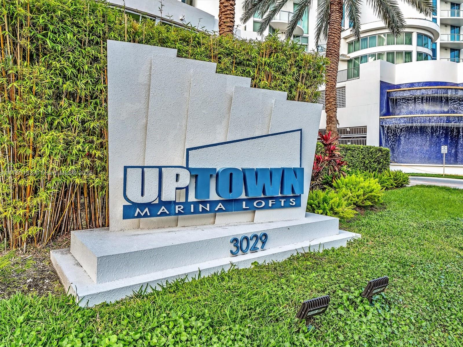 Welcome to an exceptional offering at Uptown Marina Lofts, where contemporary design meets sophisticated urban living. This meticulously refreshed 2-bedroom, 2-bathroom residence showcases the perfect blend of modern industrial aesthetics and practical luxury living in one of Aventura's most coveted addresses.
Step into an expertly designed 816-square-foot space where every detail has been thoughtfully considered. The  volume ceilings immediately create an impressive sense of spaciousness, while the split bedroom floor plan ensures optimal privacy for residents and guests alike.