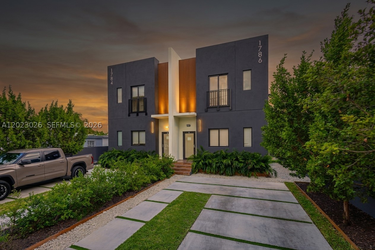 This beautiful duplex, completed in 2025, is currently operating as a FOURPLEX. The property features TWO SPACIOUS 4-BEDROOM/3-BATHROOM UNITS AND TWO STUDIOS, for a total of 10 bedrooms and 8 bathrooms, each with its own independent entrance, making this an exceptional investment opportunity for all types of investors. Centrally located with easy access to major highways, Wynwood, the Design District, and Downtown Miami. The property is fully leased to a single tenant, generating FIVE-FIGURE MONTHLY INCOME. Each unit also has its own separate A/C system. PLEASE DO NOT DISTURB THE TENANT. A virtual tour of the property is available upon request. The seller is offering a portfolio of properties in the area; please contact the listing agent for additional information.