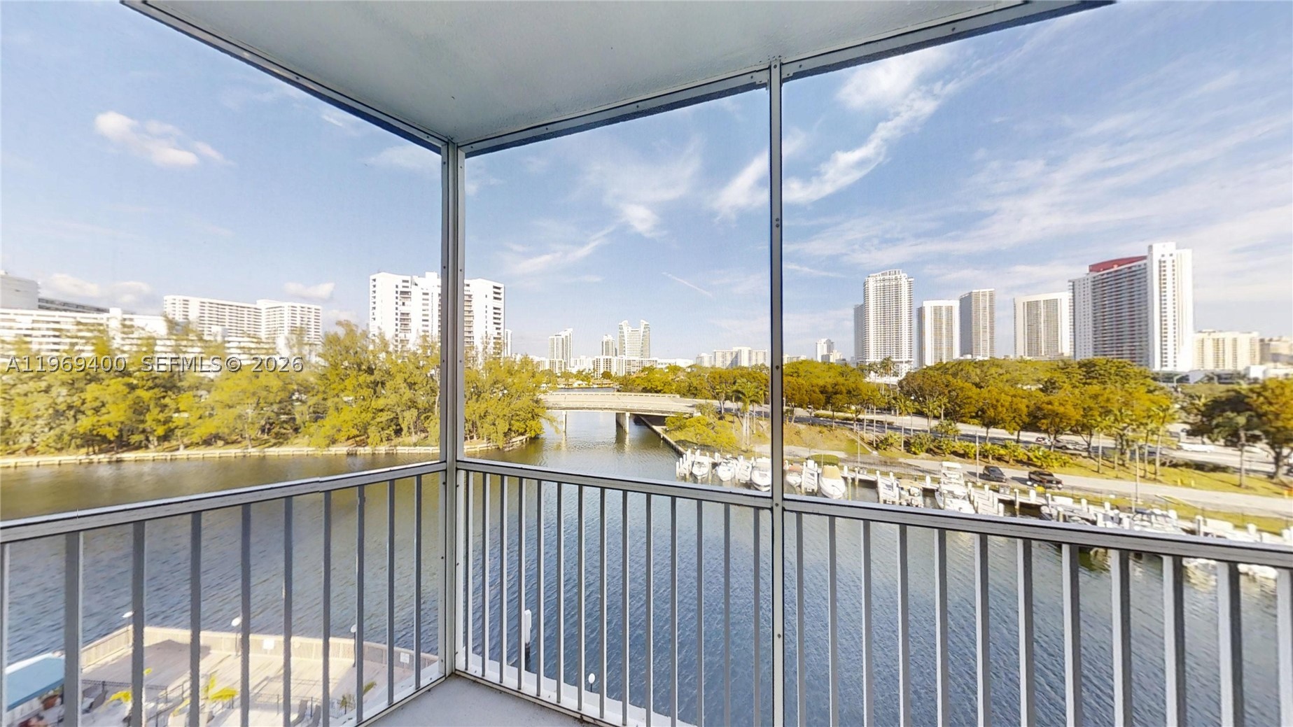 Corner residence at the Fairways Riviera facing the ocean and with open views of the Intracoastal waterway. The property is in excellent condition, with newer kitchen and bathrooms, and a very specious living area. The master bedroom has a large walk in closet, while the second bedroom has a dual closets, plus two utility closets in the living room. The added feature is a compact washer/dryer inside the unit. 

The balcony fits a full dining table and is protected with a net, so you can pleasantly enjoy throughout the day. The property gets a nice breeze off of the causeway and a lot of sun. The views in the evening are just amazing.

The building has passed the 50 year recertification and is managed very professionally. The location is just perfect - minutes from the beach as well as shopping (Walmart and Winn Dixie supermarkets are walking distance, with bunch of restaurants and bars in the area).

Owners are retiring in Europe so it's time to sell! Overall, this is an excellent buy and ideal value for your money.