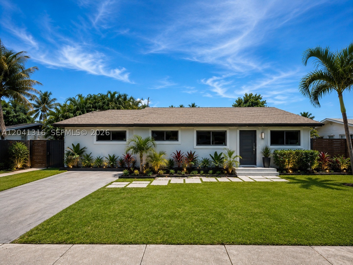Spacious 3-bedroom, 2-bath split floor plan home with additional room for a den/office/4th bedroom located in the desirable Cutler Bay area, on a quiet, family-friendly street with mature trees and sidewalks. The split-bedroom layout offers excellent privacy, ideal for multigenerational living, extended family, guests, or simply enjoying your own personal space. Conveniently located near parks, Biscayne Bay, restaurants, shopping, and major roadways (2 minutes from the expressway and 5 minutes from Black Point Maria). Features include solid wood kitchen cabinets, gas and electric appliance connections, a laundry/utility room, a screened-in pool area, and a very spacious primary bedroom overlooking the sparkling pool. The fully fenced backyard offers an expansive poured concrete area with plenty of room for a boat, jet skis, basketball hoop, gazebo, fire pit, outdoor seating area, or all of the above. A great opportunity to own a Cutler Bay home with a pool, versatile outdoor space, privacy, and a functional family-friendly layout. Sellers are including their generator and air compressor as part of the sale. *Photos are virtually staged.