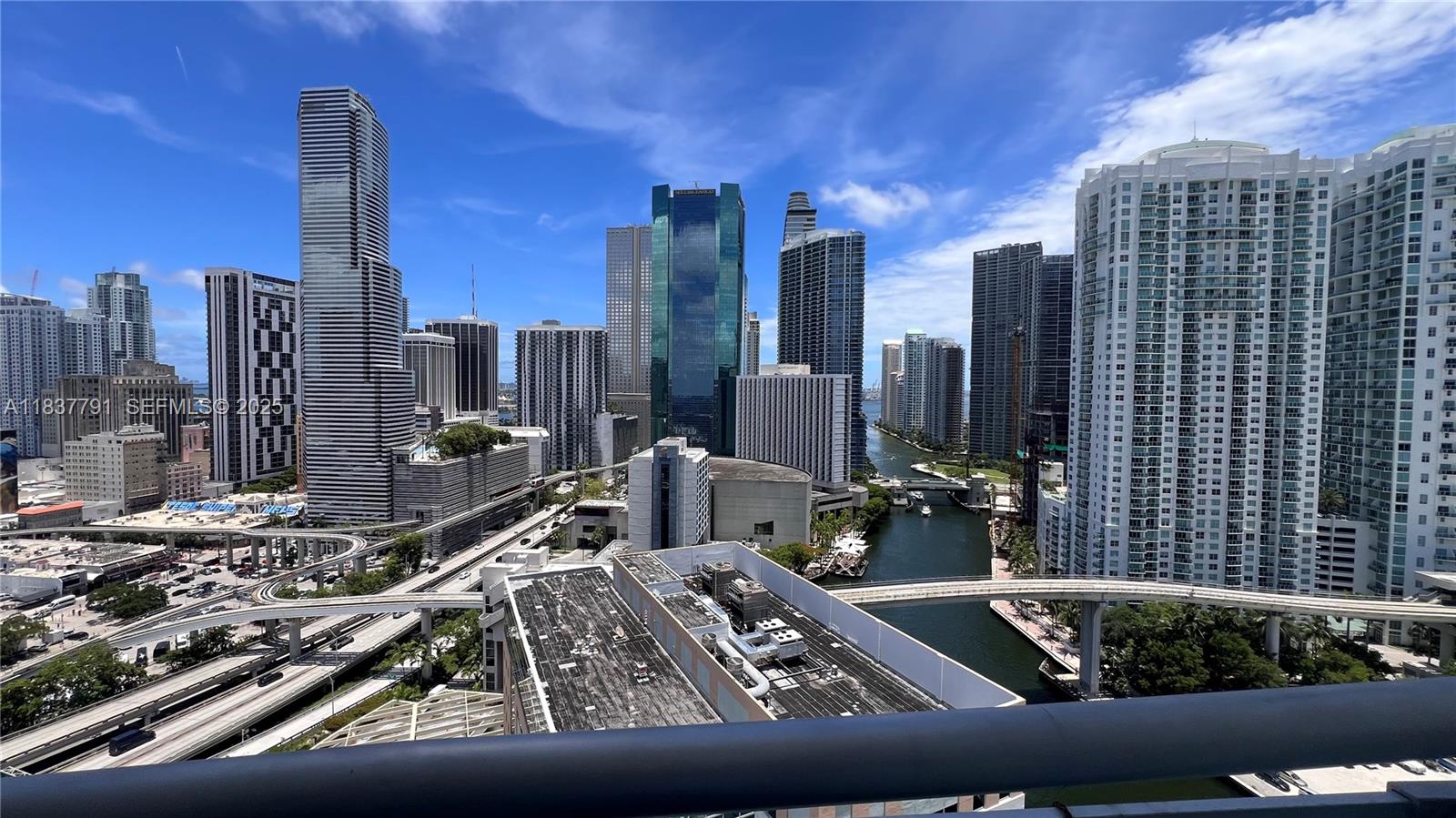 Recently Renovated Corner Unit – 3 Bed / 2 Bath with breathtaking views of the Miami River, Downtown, and Brickell from this spacious corner condo. The unit has been beautifully remodeled with a brand-new kitchen, modern appliances, stylish vinyl floors, and updated light fixtures throughout. Enjoy resort-style amenities including a pool with skyline views, fitness center, spa, children's play area, movie theater, and valet parking. One assigned parking space included. Ideally located near I-95, Metrorail, Brightline, bus stops, banks, restaurants, supermarkets, top-rated schools, and more!