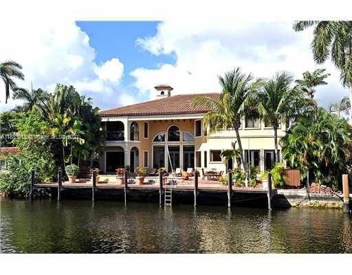 OUTSTANDING MEDITERRANEAN WATERFRONT ESTATE WITH 4 BEDROOM, 5 & HALF BATHROOMS AND 4 CAR GARAGES. BRIGHT OPEN FLOOR PLAN OFFERING OVER 7,000 TOTAL SQUARE FEET, FOYER BOASTS A DRAMATIC 30 FT HIGH ROTUNDA. TWO STORY LIVING ROOM WITH 20' HIGH WALL OF WINNDOWS OVERLOOKING THE POOL & WATERWAY. THE CUSTOM GOURMET KITCHEN OPENS TO THE FAMILYROOM & WET BAR, LARGE DINING ROOM, SPECTACULAR HOME THEATER, FIRST FLOOR OFFICE, ENORMOUS SECOND FLOOR LOFT AREA, A LAVISH MASTER SUITE WITH WATERSIDE BALCONY, POOL AND OUTDOOR ENTERTAINING AREAS.