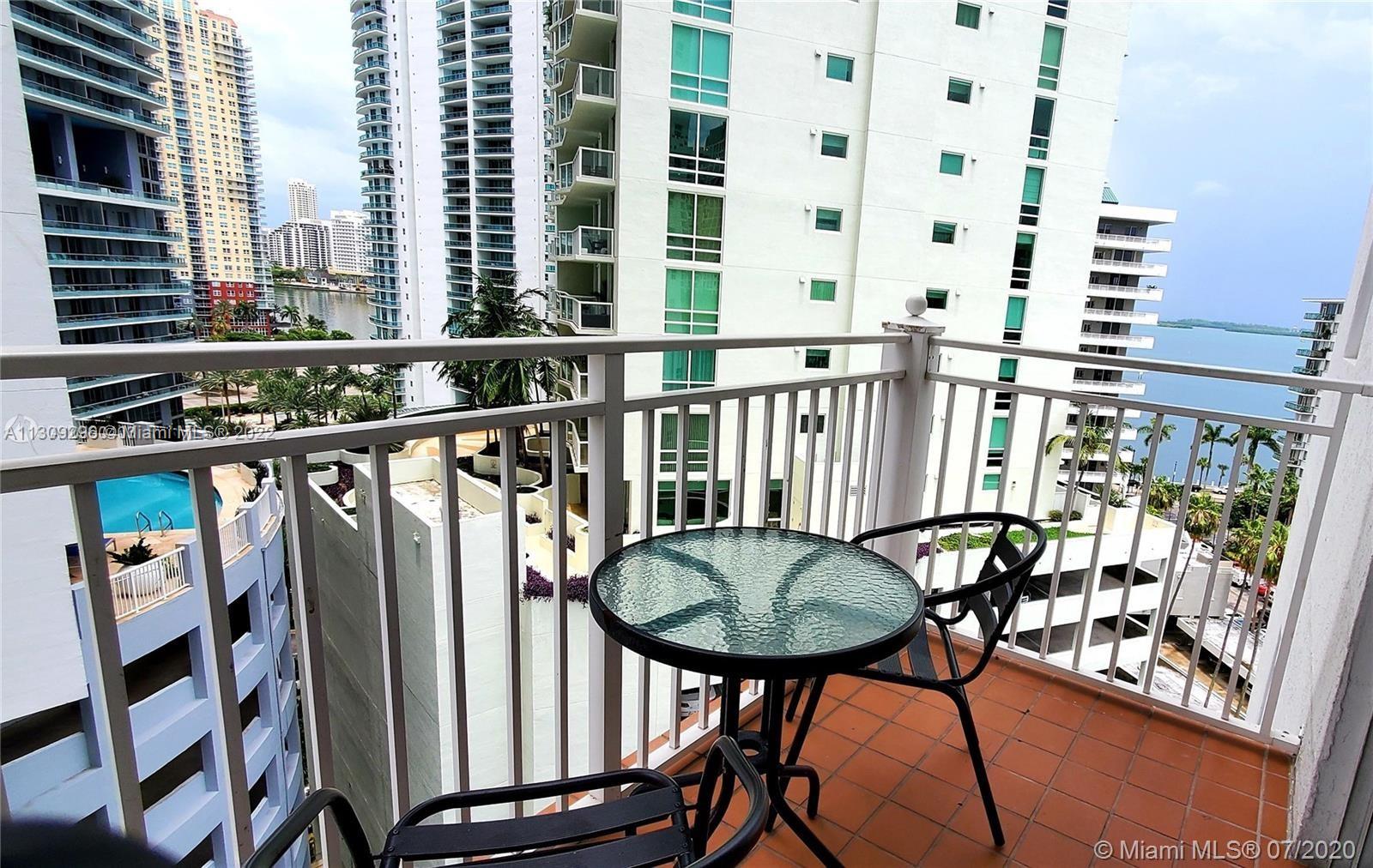 GREAT PRICE 2 bed/2 bath on Fortune House Condo remodeled to a modern fresh look, with the city and partial water view. All-porcelain tile floors thru-out, WASHER/DRYER in unit. The Lobby and all amenities have been renovated in the building, including a restaurant and bar, pool area, and poolside Tiki Bar. EXCELLENT LOCATION, walking distance to BRICKELL CITY CENTER and Mary Brickell Village...The best to live the Brickell lifestyle in the heart of the Miami Financial District is the urban ideal of "Live, Work & Play".  HOA includes HD cable and internet) The building is located less than a block from Public transportation (Metro mover, Trolley Bus).