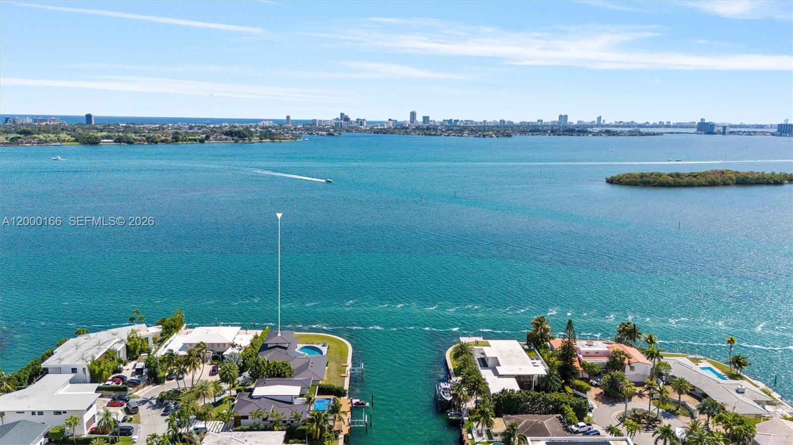 Spectacular bay front estates Experience unparalleled waterfront living in this 5-bedroom, 3600 sq.ft estate, set on a 16,100 sq. ft. corner lot in the exclusive gated community of Sans souci estates. With an impressive 230-foot seawall, this fully remodeled home offers a breathtaking panoramic views from Indian Creek to Brickell. Just 5 minutes from the iconic Bal Harbour Shops and 15 minutes from Aventura Mall & the Design District, this property combines luxury, privacy, and prime location. A rare opportunity—schedule your private tour today!