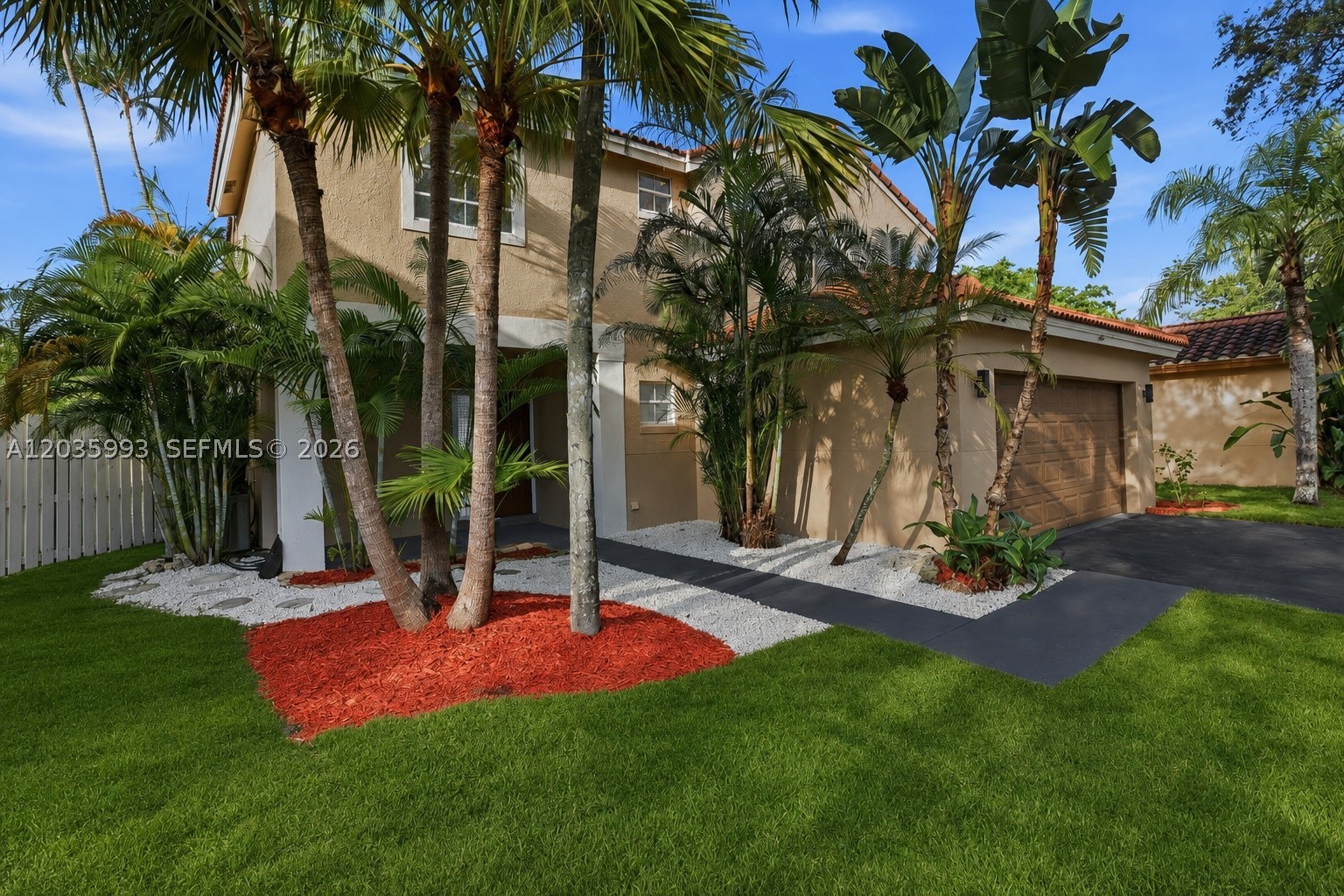 Beautifully remodeled 4-bedroom, 2.5-bath pool home with a 2-car garage in Osprey West. This bright two-story home features high ceilings, abundant natural light, and a spacious layout designed for both everyday living and entertaining. The updated kitchen offers quartz countertops, white cabinetry, modern appliances, and great flow into the main living areas. Upstairs, the primary suite provides a large retreat with walk-in closet and a spa-inspired bath with separate tub and shower. The additional bedrooms are generously sized with excellent storage. Step outside to enjoy the oversized pool and private backyard, perfect for relaxing or hosting guests. Additional highlights include a 2020 roof, new water heater, updated appliances, and a beautifully refreshed interior. Ideally located near Sawgrass Mills, shopping, dining, major roadways, and Sawgrass Elementary School.