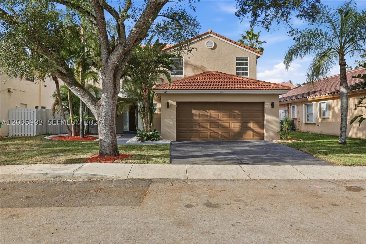 Beautifully remodeled Pool Home with 4-bedroom, 2.5-bath and a 2-car garage in Osprey West. This bright two-story home features high ceilings, abundant natural light, and a spacious layout designed for both everyday living and entertaining. The remodeled kitchen offers quartz countertops, white cabinetry, modern appliances, and great flow into the main living areas. Upstairs, the primary suite provides a large retreat with walk-in closet and a spa-inspired bath with separate tub and shower. The additional bedrooms are generously sized with excellent storage. Step outside to enjoy the oversized pool and private backyard, perfect for relaxing or hosting guests. Additional highlights include a 2020 roof, new water heater, new appliances, and a beautifully refreshed interior. Conveniently located near shopping, dining, major roadways, and schools.