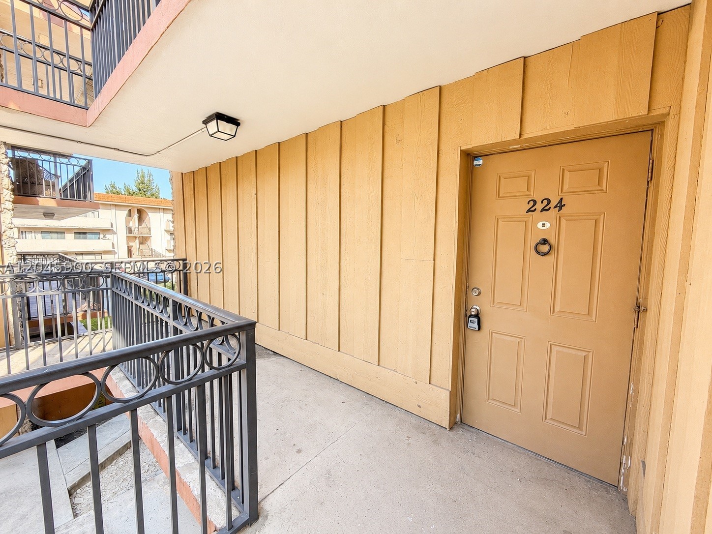 Spacious and bright 2-bedroom, 2-bath corner condominium offering approximately 1,200 square feet of comfortable living space in the heart of Davie. This well-designed unit features an open living and dining area, a large wraparound balcony perfect for relaxing, full-size washer and dryer inside the unit, walk-in closets, and abundant natural light throughout. Conveniently located near Nova Southeastern University, Broward College, top-rated schools, shopping, restaurants, parks, and major highways including I-595, I-75, and Florida's Turnpike. The community offers an elevator and is ideally situated for easy commuting. A great opportunity to enjoy spacious living in one of Davie's most desirable locations.