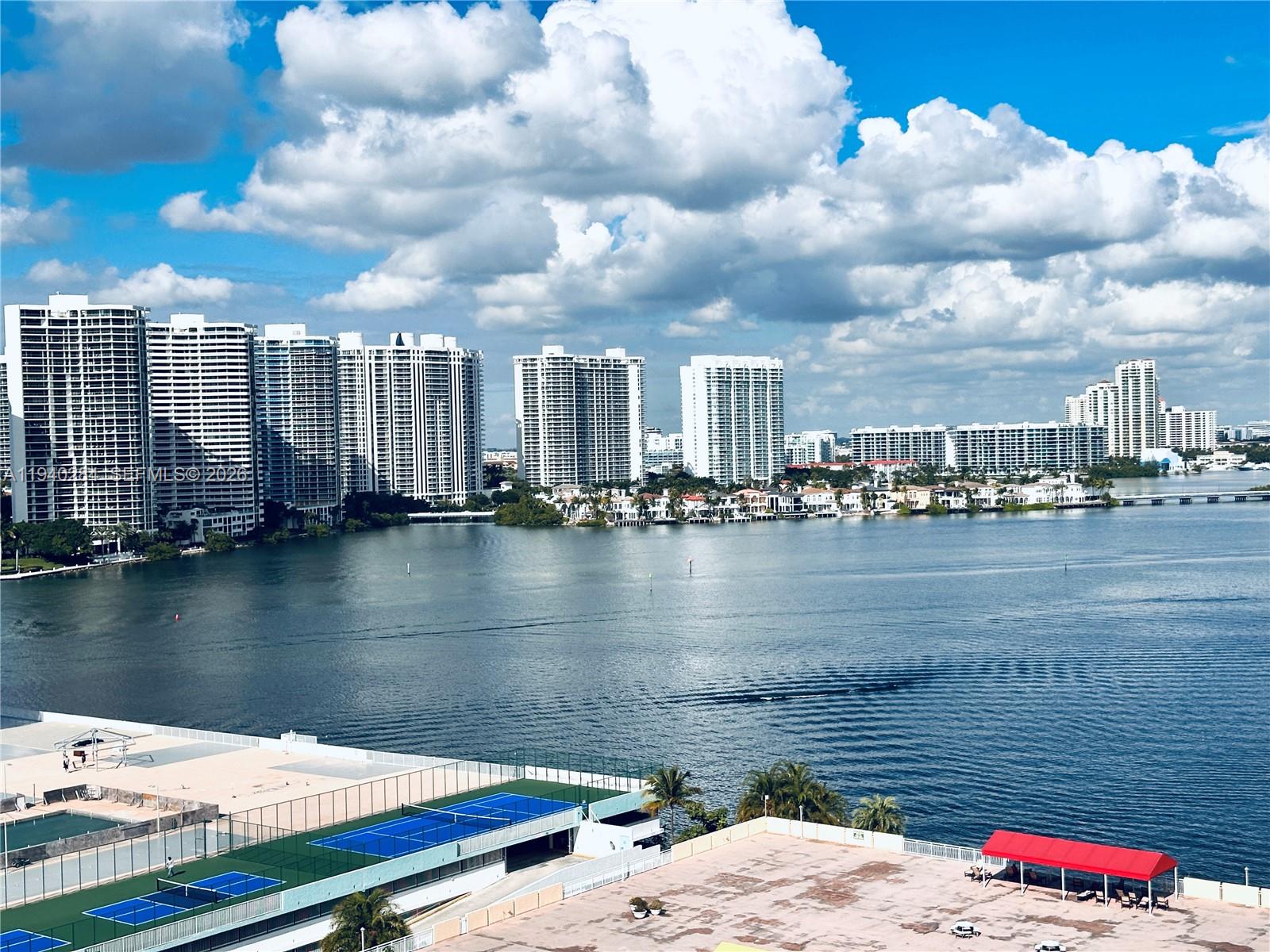 VERY WELL SIZED 595 SQ FT, STUDIO APARTMENT WITH A SLEEPING AREA SEPARATED BY A PARTITION. IT FEATURES A WATER VIEW FROM 15 FLOOR AND DESIRABLE NORTH EXPOSURE, AND IT IS READY FOR IMMEDIATE MOVE-IN. RENOVATED KITCHEN WITH HIGH-END CABINETS AND GRANITE COUNTERTOP, AN UPDATED BATHROOM, AND CUSTOMIZED CLOSETS, BRAND NEW AC UNIT. INCLUDED SERVICES (IN MAINTENANCE FEE): 1 ASSIGNED PARKING SPACE, BASIC TV AND INTERNET, WATER, AND TOTAL COMPANY SERVICE (PLUMBING, AC, AND APPLIANCE REPAIR). WELL-KEPT BUILDING WITH 24-HOUR SECURITY, VALET PARKING, GUEST PARKING, AN ON-SITE MANAGER, A SOLAR DECK, AND A GYM. THE SWIMMING POOL IS CURRENTLY UNDER RENOVATION. PRIME LOCATION IN SUNNY ISLES, JUST A 5-MINUTE WALK TO THE PUBLIC BEACH, AND WALKING DISTANCE TO MAJOR SUPERMARKETS, A KINDERGARTEN, AND AN A-RATED PUBLIC SCHOOL. PLEASE CALL TODAY TO SCHEDULE A SHOWING AND MAKE THIS YOUR NEW HOME OR SECOND HOME.