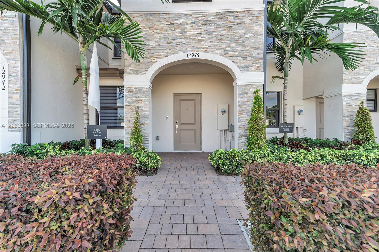 South Florida living at its best! This former builder model has never been lived in and is perfect as a starter home, second home, or investment. The 3BR/2.5BA layout offers modern comfort with a sleek kitchen featuring stainless steel appliances, a fenced rear yard, and a spacious primary bath with walk-in shower. Furniture not included but negotiable. Enjoy affordable HOA fees and great amenities including a clubhouse, fitness center, pool, and tot lot. Square footage approximate.