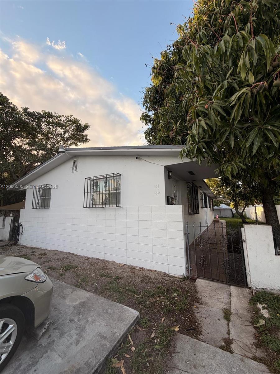 Exceptional opportunity in the heart of Hialeah! This well-maintained property offers a versatile layout ideal for both investors and owner-occupants. Perfect for FHA first-time buyers looking to offset their mortgage with additional income, as well as investors seeking strong rental demand in a central location. Conveniently located near major highways, shopping centers, schools, and dining. The property features a spacious lot, ample parking, and functional living spaces with great potential to customize or expand. Recently renovated floors and kitchen add modern appeal, and the first unit includes a brand-new A/C system. Ideal for multi-generational living or income-producing use. Property is currently rented. Please do not disturb tenants. No HOA. Easy to show.