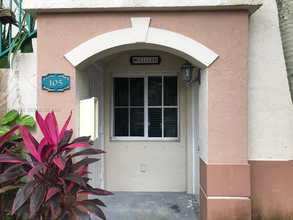 Practical Apartment in a great community! Beautiful green view through the sliding door at the back of the unit. It features 2 Bedrooms -2 Bathrooms on a split floor plan. Walk-in closet on master bedroom. Tile floors on all rooms. Washer & Dryer inside the unit. First floor unit. Community pool, walking trail, lakes, security, fully fenced and gated. Assigned parking located at steps from the front door. Guest parking.  Storage on a separate room by the front of the front door. Excellent location, close to schools, supermarket, outlet mall, US1 and Turnpike. Venetia Gardens South Condo is an investor friendly complex that can be rented right away. Low monthly expenses. Motivated Seller! Bring your Offer! Easy to show!