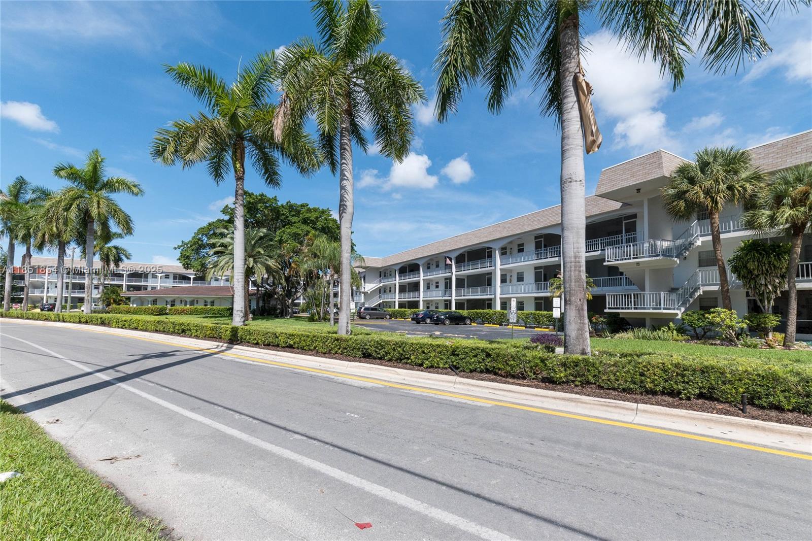 Great opportunity to buy this immaculate corner unit at an excellent location just 10 minutes from the beach and shopping options. A very well maintained building with a recent roof and elevators has passed the latest milestone certification. Nothing to do here, moving condition with a 2023 A/C and water heater, high hats lighting, no pop corn, impact windows and updated bathroom and kitchen. Corner unit with no neighbor on one side and windows that provide plenty of natural light. Laundry facility on each floor, inviting pool and private park for the owners make for a convenient and enjoyable living. This is a 55 and older community.