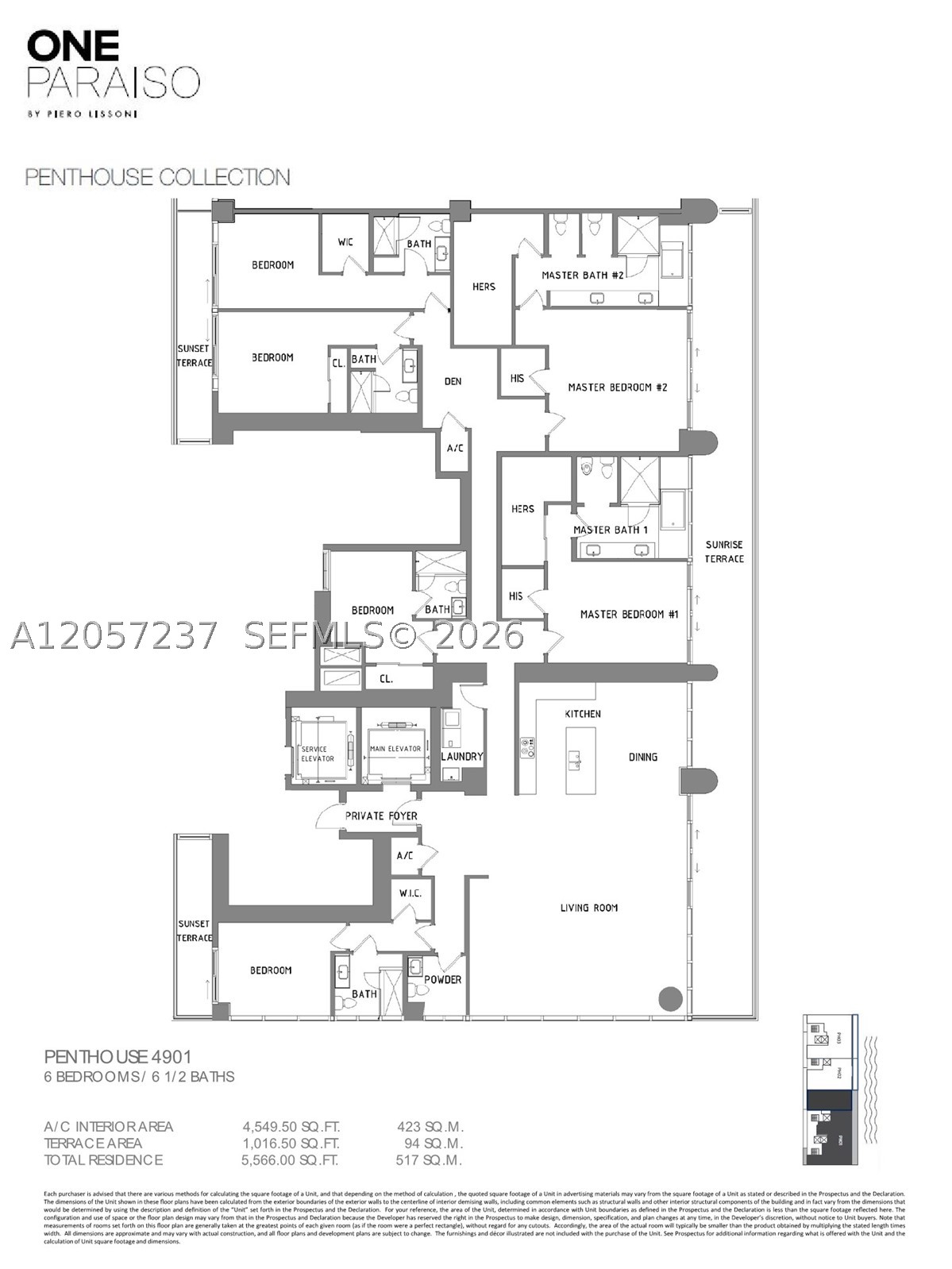 ONE PARAISO CONDO - Residential