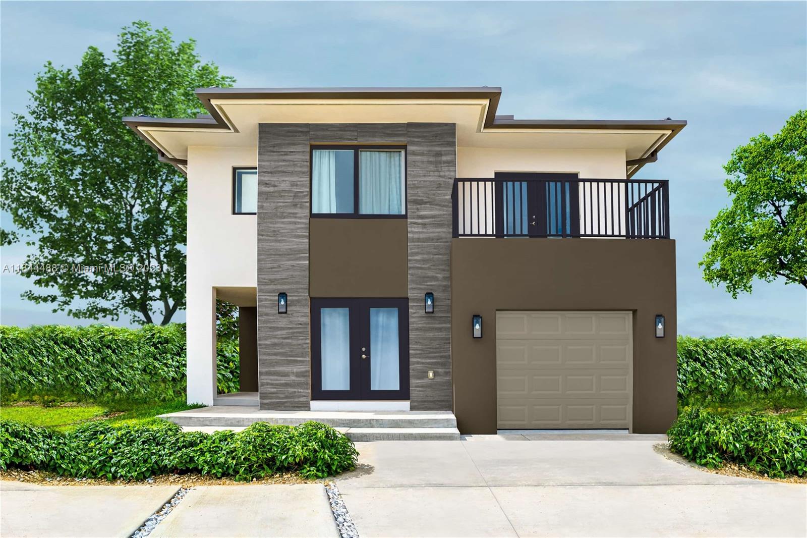 Aurora Homes is a single-family home community featuring solid concrete construction, 5 beds 4.5 baths, and garage. Move in ready homes in the first qtr of 2023.Exquisite finishes include impact windows & doors, porcelain tile flooring, no carpet, open kitchen, granite/quartz counter tops,stainless steel appliances,double sink,built-in in pantry, front load washer & dryer, tankless water heater. Bathrooms offers floor to ceiling porcelain tile,mirrors & double sink on master bathroom. Home is in a Community Development District. Tastefully designed floorplan offers a full bedroom with closet & bathroom downstairs with independent entrance. VA, FHA, Conventional loans available. Schedule your tour to see Furnished Models, visit the Sales Center today. Buy directly from the builder