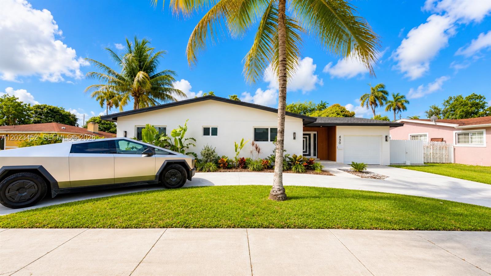 Spacious house one story, 4 beds/2 baths, plus a totally private studio with bathroom and separate entrance, you can rent it by Airbnb, it provides a great income. Oversized lot just 11,200SQFT with large beautiful pool, huge back yard, one car covered garage and a spacious driveway. Close to the Biscayne Blvd, Aventura Mall, Sunny Isles Beaches, Airports, I-95.