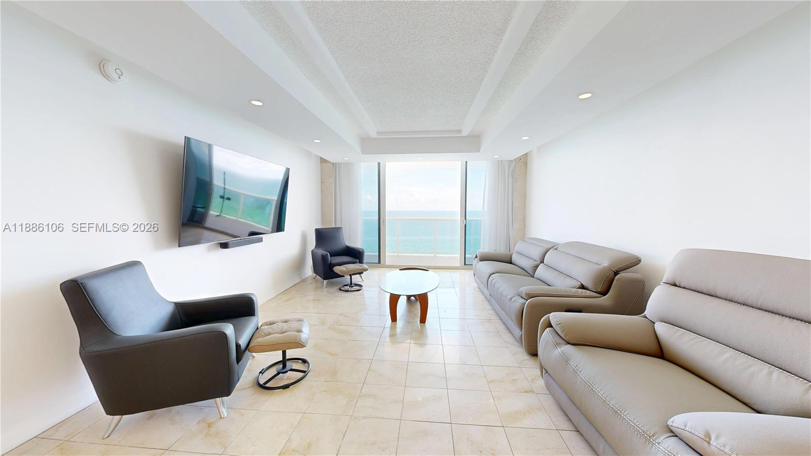Enjoy stunning, unobstructed ocean views from this beautifully maintained residence at Parker Tower, located directly on the beach in Hallandale Beach. This spacious 2 bedroom, 2 bath unit features a private balcony overlooking the Atlantic Ocean, allowing for spectacular sunrises and soothing sea breezes year-round.
The building is undergoing significant renovations and offers full resort-style amenities including: Direct Beach Access, heated pool, 24/7 front desk & security, Fitness center, On-site management, assigned parking, sauna, game room, club house. Close to Aventura Mall, casino, airport, shopping centers etc...