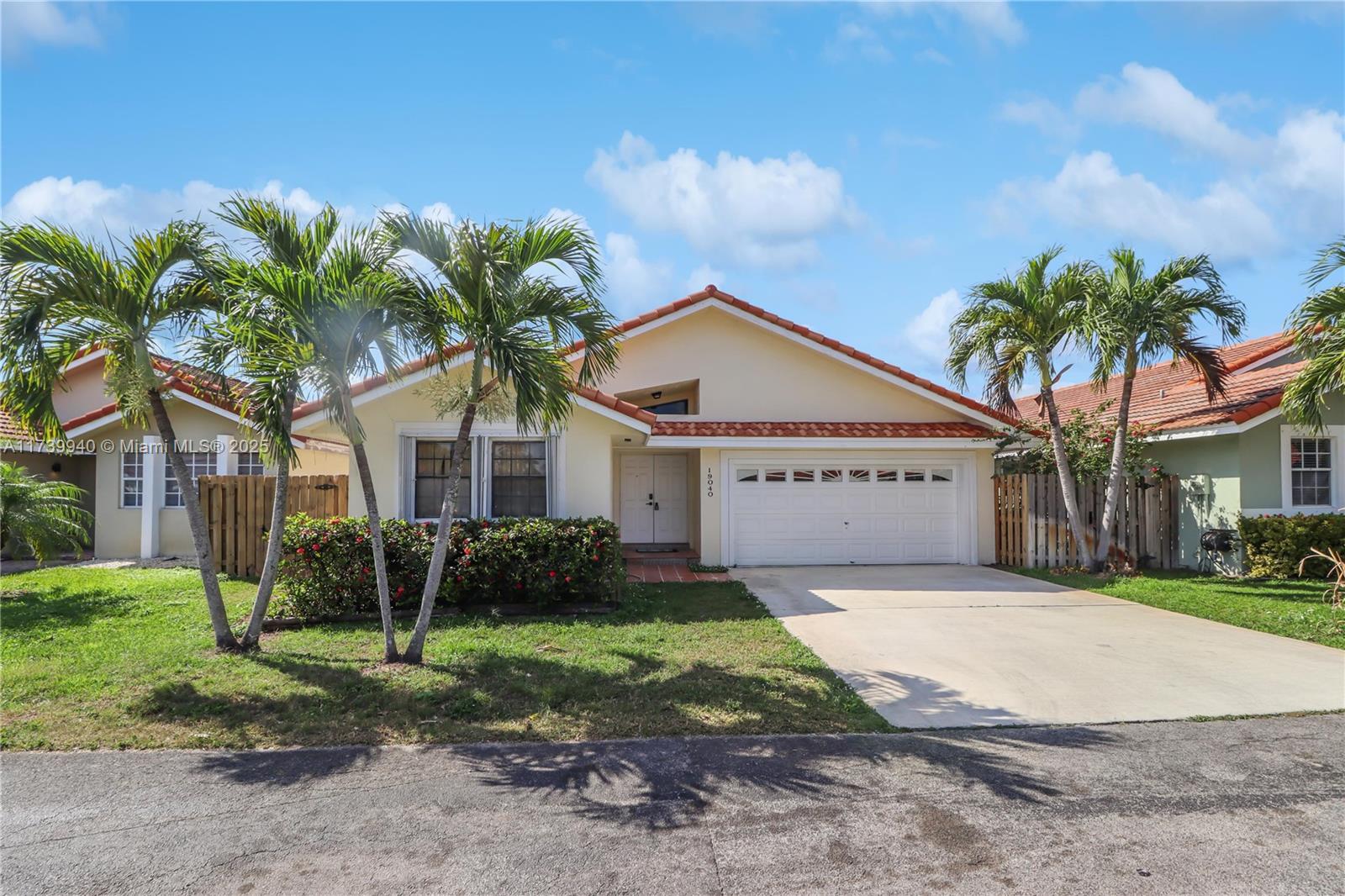 Nestled in the serene Angelica Gardens community, this beautiful home offers high ceilings, a split bedroom layout, and recessed lighting. Enjoy the convenience of a two-car garage, accordion shutters, and scenic walks around the tranquil lake. Residents have access to a community pool and are just minutes from I-75, SR-826, the Turnpike, shopping, and dining. A perfect mix of comfort and convenience!
