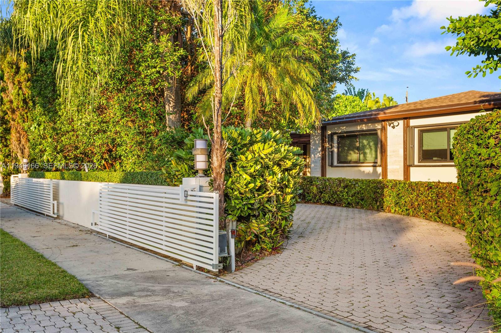 If location matters to you, here is your chance. 4-bedrooms, 4-baths and a great layout. Almost 3200 sqft on a lush 11600 sq ft lot. In a quiet neighborhood, a gated yard with a large screened in pool and BBQ area. Come and add your personal touches, the roof was replaced in 2023, AC is fairly new, plumbing is PVC, it has Impact windows, 250-amp electric service, whole house Generator and many more great touches. It has a large cabana bathroom with a sauna. The Main bedroom overlooks the pool, and the home has some great areas for entertaining. It has a circular driveway with electric gates, room for a boat or RV, a one car garage and plenty of room to park. 1 mile from the main entrance of Baptist Hospital and cancer center, 2 miles north of Riviera private school and three miles from Dadeland in kendallwood. A hidden gem off 87th ave!