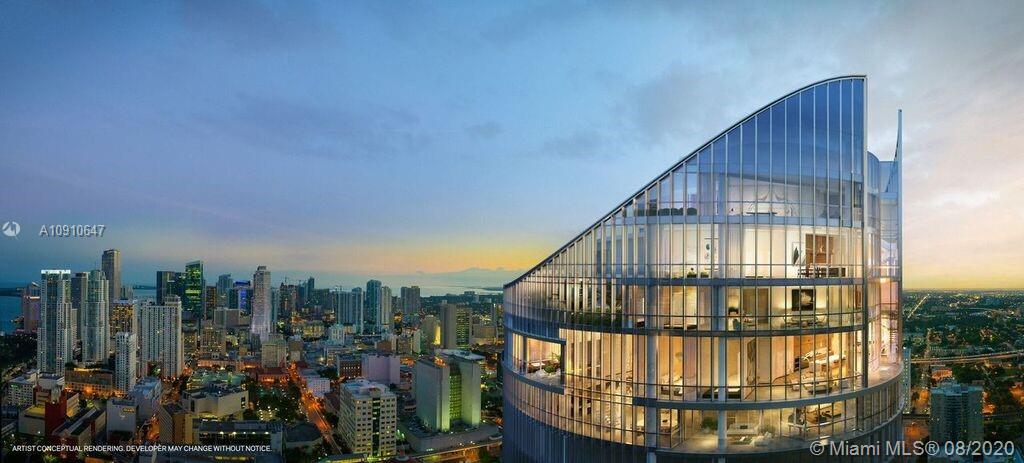 PARAMOUNT Miami Worldcenter, the building with the most amenities in the world. This 4 BD + Den / 5 BA, 3,609 sq. ft. unit has an extended 2,980 sq. ft. of private balcony. Amazing views!! Access to 46 different amenities such as 5 pools, spa, outdoor lounge, summer kitchen, game room, state of the art fitness center, boxing studio, basketball court, racquetball, yoga, observatory, jam room and recording studio and much more. Located within Miami Worldcenter, the second largest master planned community in the U.S. Just steps from the Virgin Train Station, Port of MIA, AA Arena and minutes to MIA Airport, Wynwood, Miami Bch.