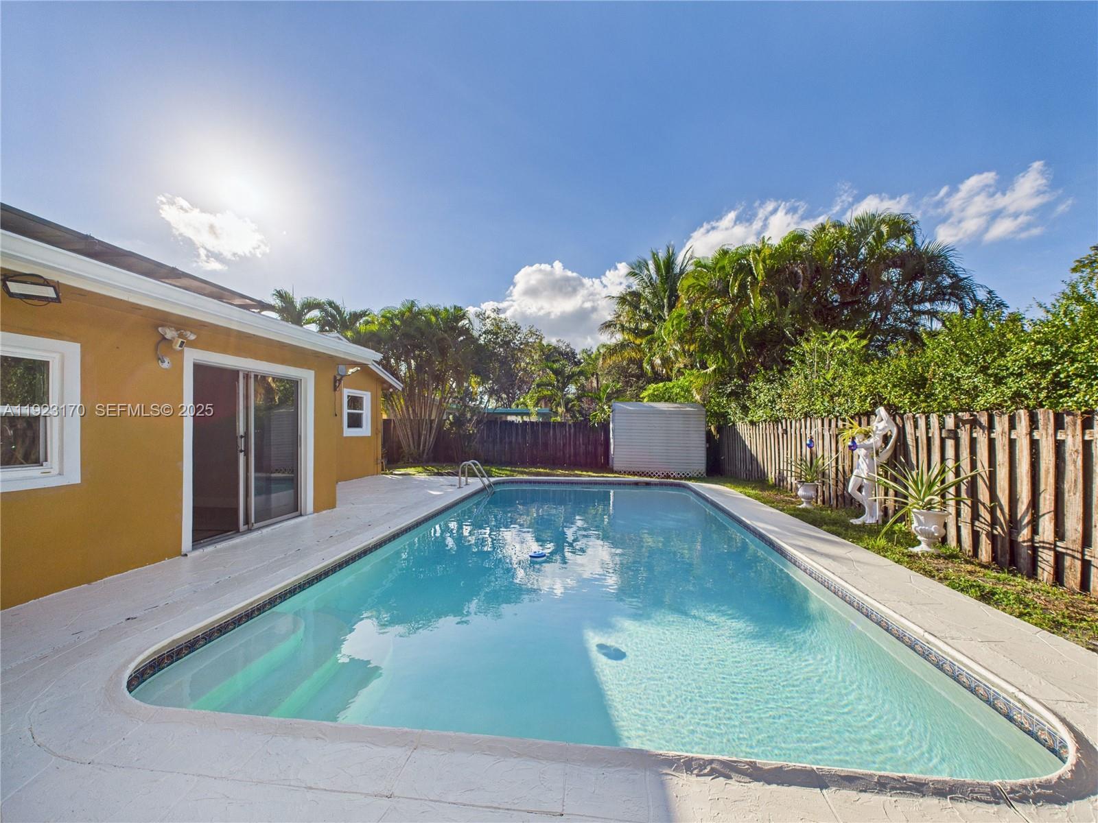 Welcome to your beautifully remodeled home in the heart of Cooper City! This charming residence features a sparkling pool with brand equipment, 1-car garage,  a new roof  (2023). Step inside to stunning new flooring, a fully updated guest bathroom, and fresh interior paint- all which make the home feel brand new. Located on a quiet street in one of Broward’s most desirable communities, this move-in-ready gem offers comfort, style, and unbeatable value. And best of all- NO HOA! Don’t miss it!