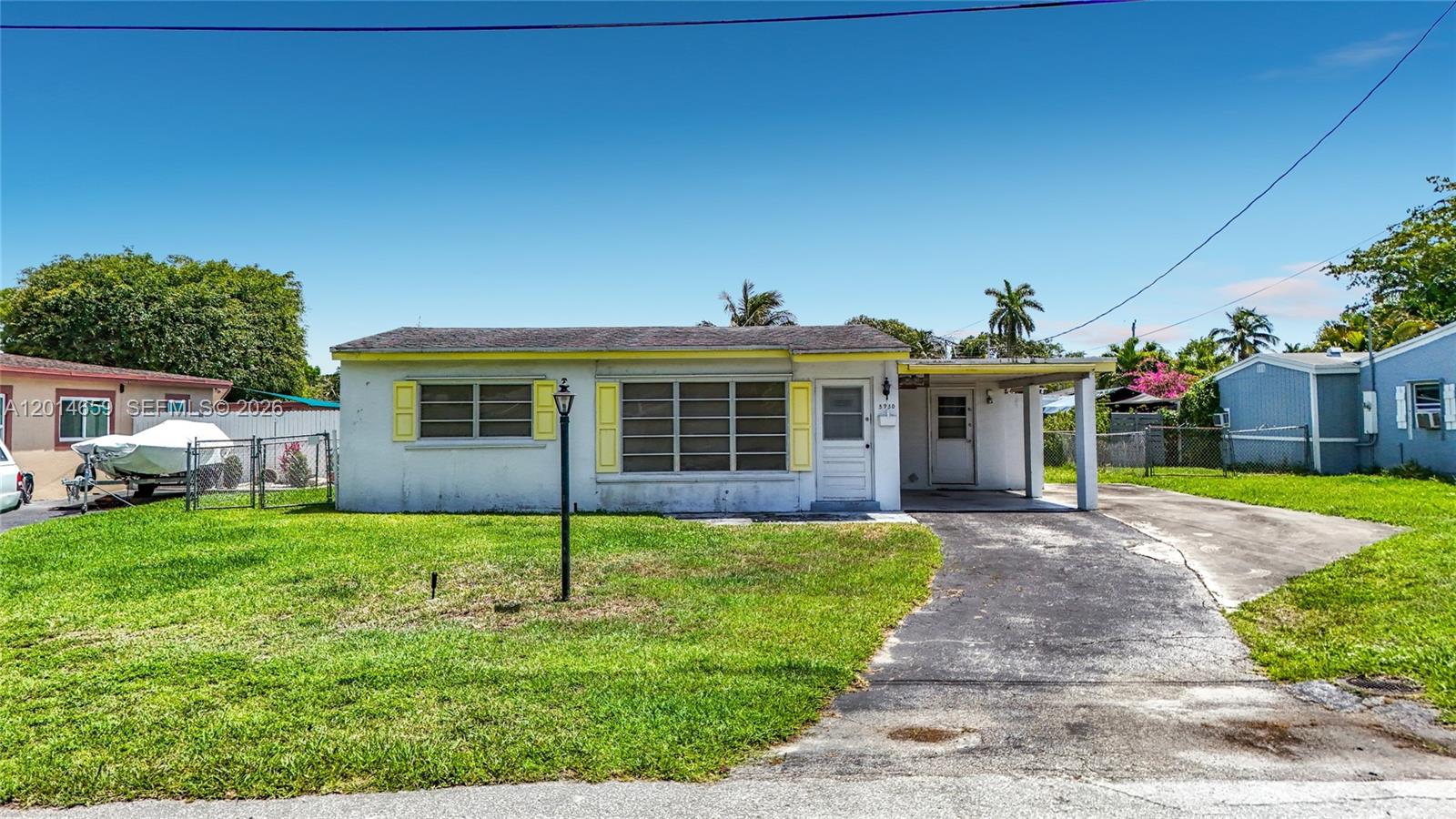 Opportunity awaits with this waterfront 3-bedroom, 2-bath home featuring a Florida room and a wide canal setting. Situated on an extra-large lot with plenty of room for a pool, expansion, outdoor entertaining, pets, and more. Large driveway offers ample parking for multiple vehicles, plus room for your boat, tools, and toys. 
Conveniently located and easy to show.