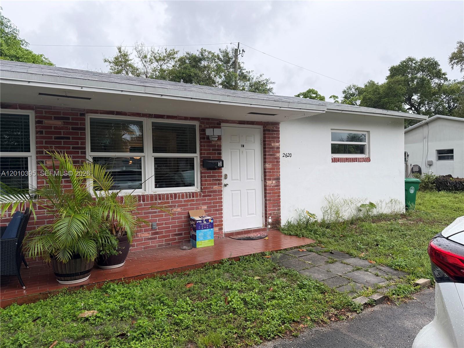 Well-maintained legal duplex in beautiful Dania Beach. Each unit features 2 bedrooms and 1 bathroom with spacious layouts, tile flooring throughout, impact windows, and a newer shingle roof (2022). Both sides offer functional living space, with washer and dryer located in the rear porch closet, a covered patio, and a large yard ideal for outdoor use and pets.
Excellent opportunity for both owner-occupants and investors. Ideal for buyers looking to live in one unit and rent the other. Rental income may help support financing qualification, subject to lender guidelines and underwriting.
Located in a quiet residential neighborhood just west of I-95, with convenient access to Bass Pro Shops, Dania Pointe, Fort Lauderdale-Hollywood International Airport, beaches, shopping, dining, and major highways.