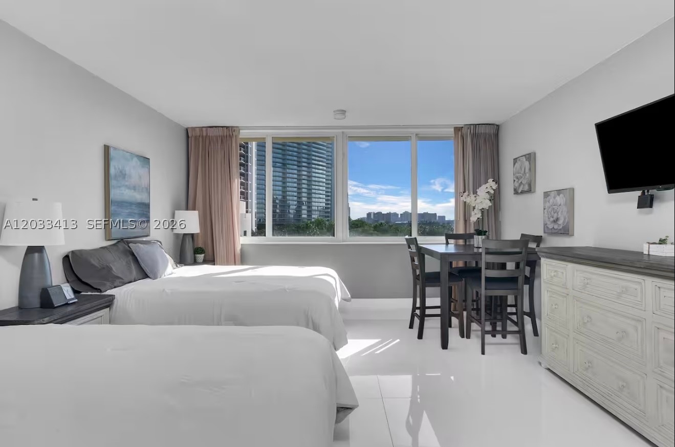 THIS IS THE ONE YOU HAVE BEEN WAITING FOR ! LANDLORD FRIENDLY. MODERN LUXURY LIVING. FULLY UPDATED & FURNISHED. OCEANFRONT BUILDING , THATS FULL OF AMENITIES ! HOA : ELECTRICITY, WATER, WIFI, GYM, BAR, SUANA, & POOL ! SECURE BUILDING WITH A 24/7 FRONT DESK. PRIME LOCATION. STEPS FROM THE BEACH & RESTAURANTS & ANYTHING YOU COULD NEED. MINUTES FROM AVENTURA MALL. AVAILABLE FOR IMMEDIATE MOVE IN. MOVE IN PROCESS IS QUICK & FAST. TV IN THE PICS , HAS BEEN UPGRADED TO A 75 INCH FLATSCREEN.