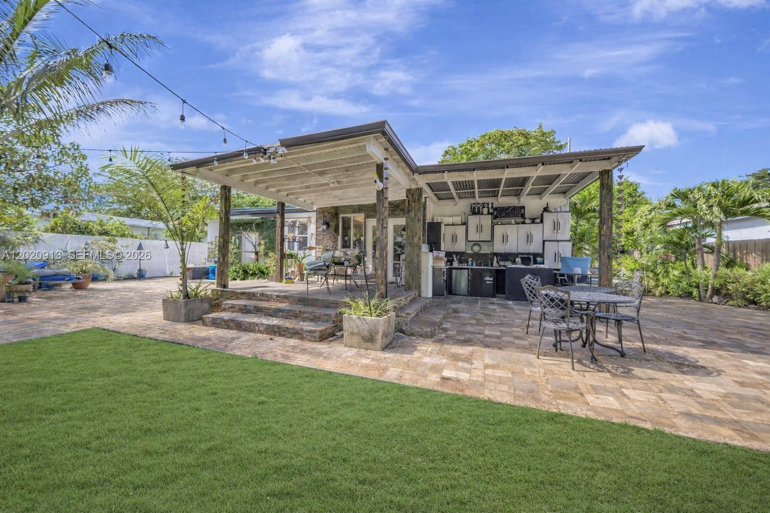 This 3-bedroom, 2-bathroom home is located in the heart of North Miami. Totally custom-built master suite, a new kitchen with quartz countertops and stainless steel appliances, new modern bathrooms, all tile flooring, new doors, impact windows & blinds, a Titan water heater, and central A/C. Inside laundry with washer and dryer included. Enjoy a large, fully fenced backyard on a beautiful lot with ample room for a pool and outdoor seating areas for entertaining. Two blocks away from 125 St main road corridor of shops and restaurants and short drive to the beach!