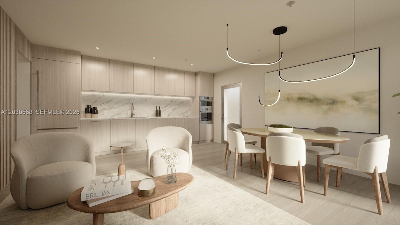 Introducing Villa Sofia, Miami's original pied-à-terre reimagined. A beloved destination for the affluent and bon vivant since 1959, this architectural gem is being thoughtfully
reinvented for modern luxury in the exclusive South of Fifth neighborhood. With only 21 residences and no rental restrictions, Villa Sofia offers rare flexibility for owners and
investors alike. Residence #110 features a thoughtfully laid out 3 bed/2 bath with 1073 interior sq ft + 620 sq ft of outdoor space, showcasing an efficient layout and refined
contemporary finishes. Residents will enjoy curated amenities including a rooftop bar, pool, outdoor gym, and lounge - ideal for relaxing, working, or entertaining. Residents will also
have access to beach service. Completion estimated for the end of 2026.